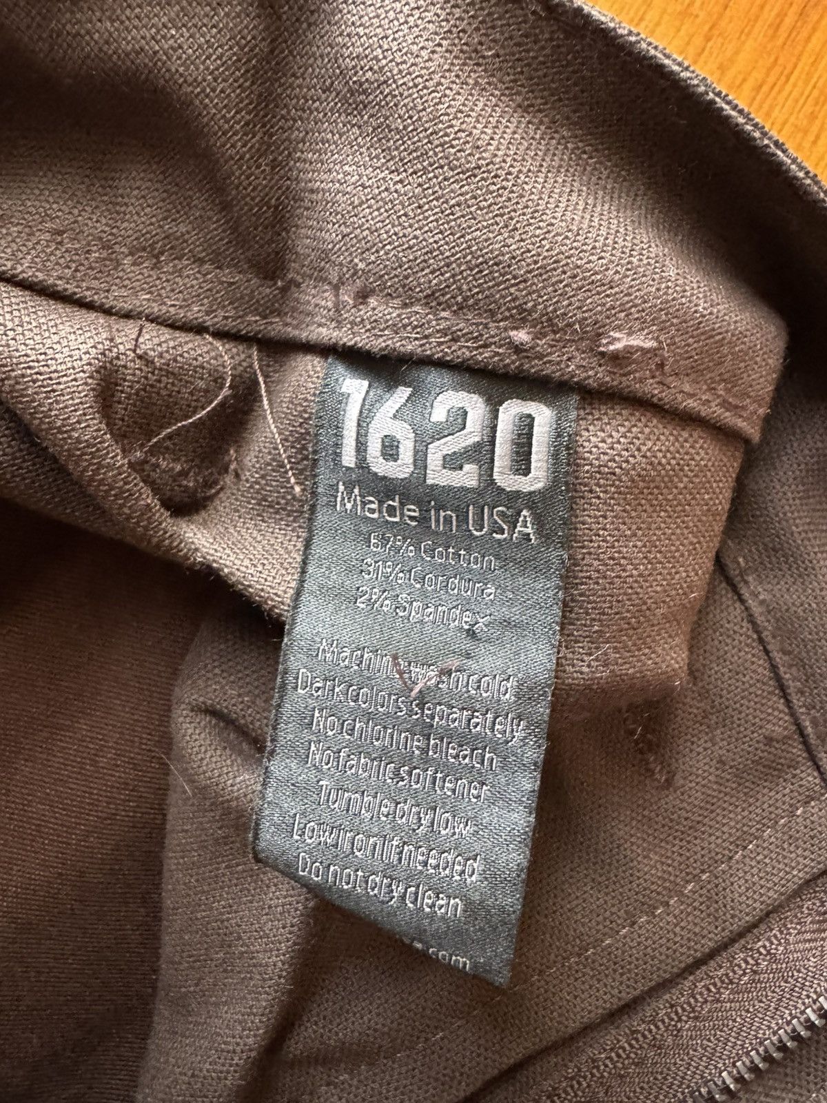 1620 Workwear Brown 1620 work pants Size US 30 / EU 46 - 4 Thumbnail