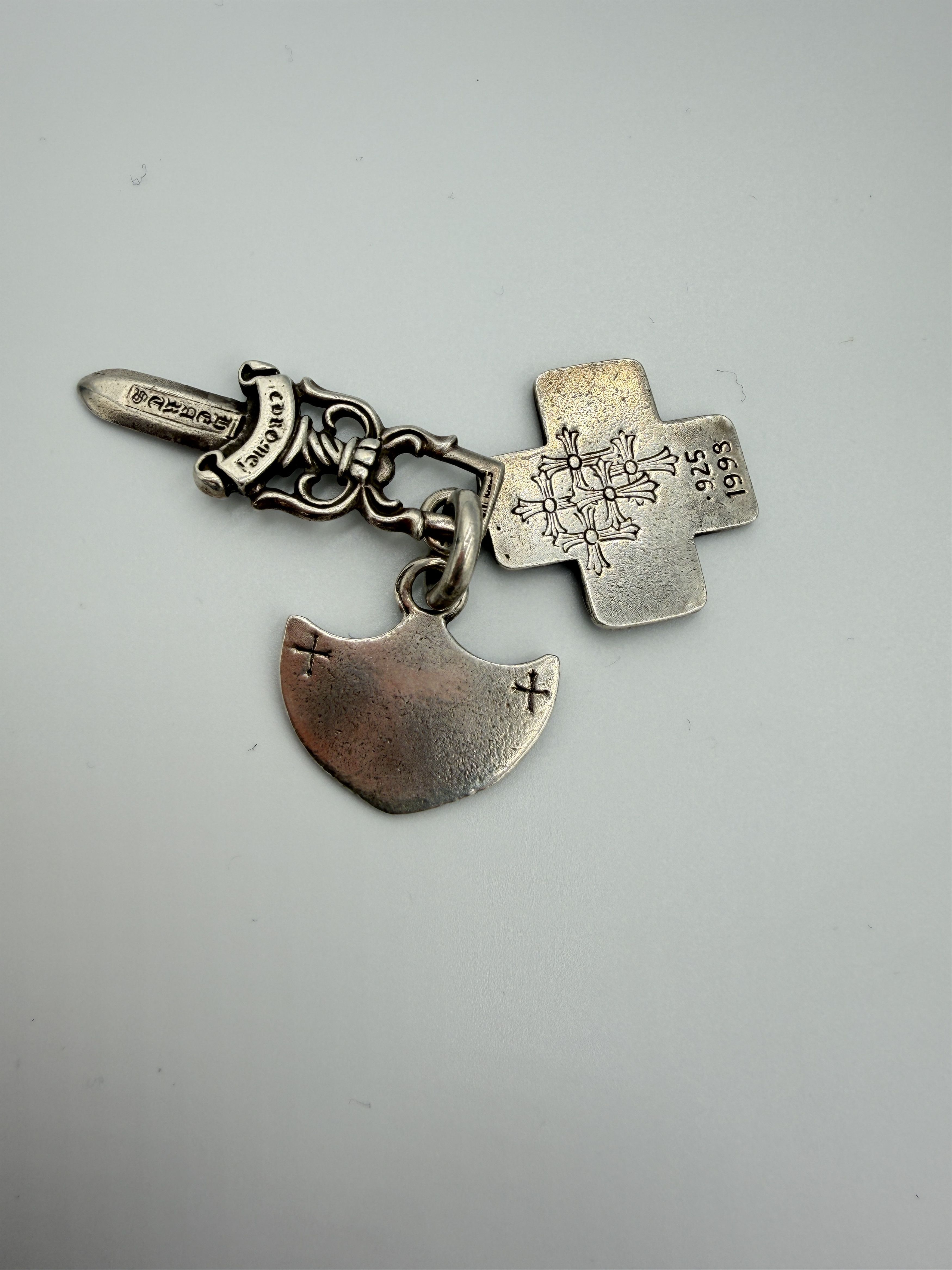 Chrome Hearts Chrome Hearts Silver 3 Trinkets Pendant Size ONE SIZE - 5 Thumbnail