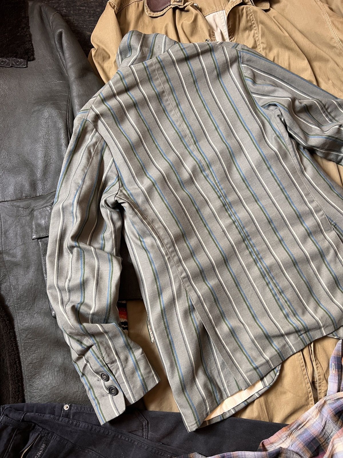 Paul Harnden Shoemakers Vintage Paul Harnden Shoemakers Striped Blazer Jacket Size US M / EU 48-50 / 2 - 11 Thumbnail