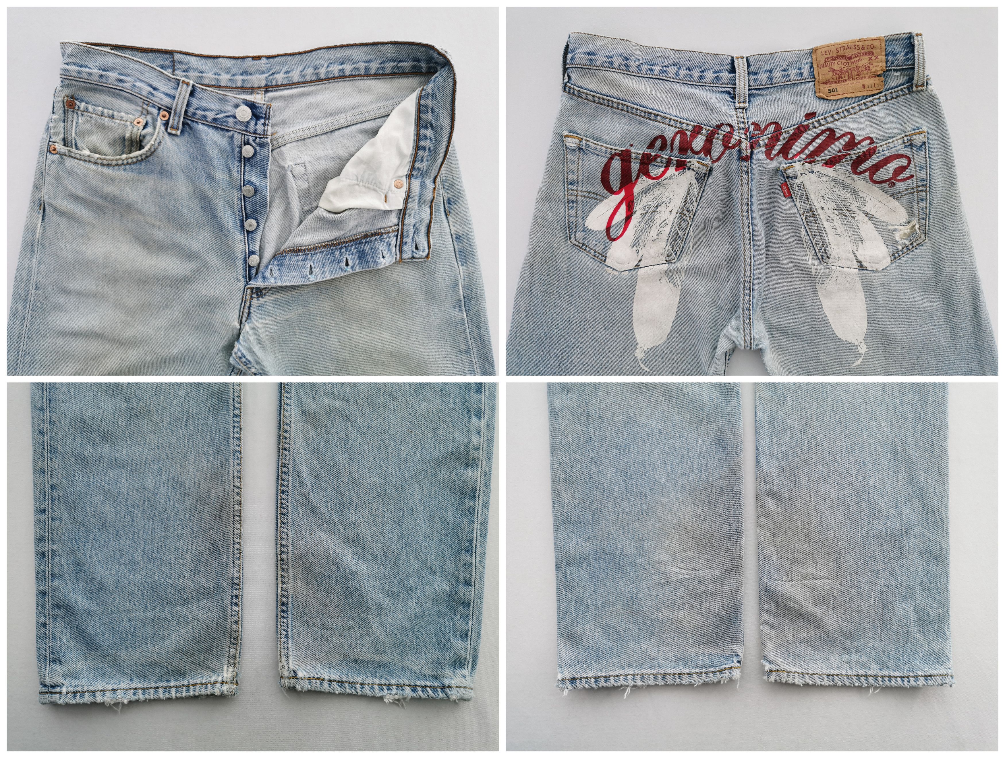 Levi's Vintage Levis Lot 501 Denim Jeans Pants Made In USA Size US 34 / EU 50 - 8 Thumbnail