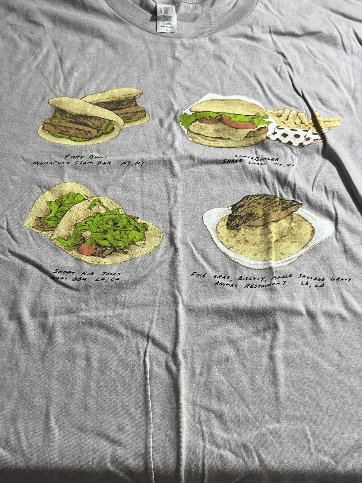 Designer Aziz Ansari Comedian Tour Merch - Dangerously Delicious Tee Size US L / EU 52-54 / 3 - 3 Thumbnail