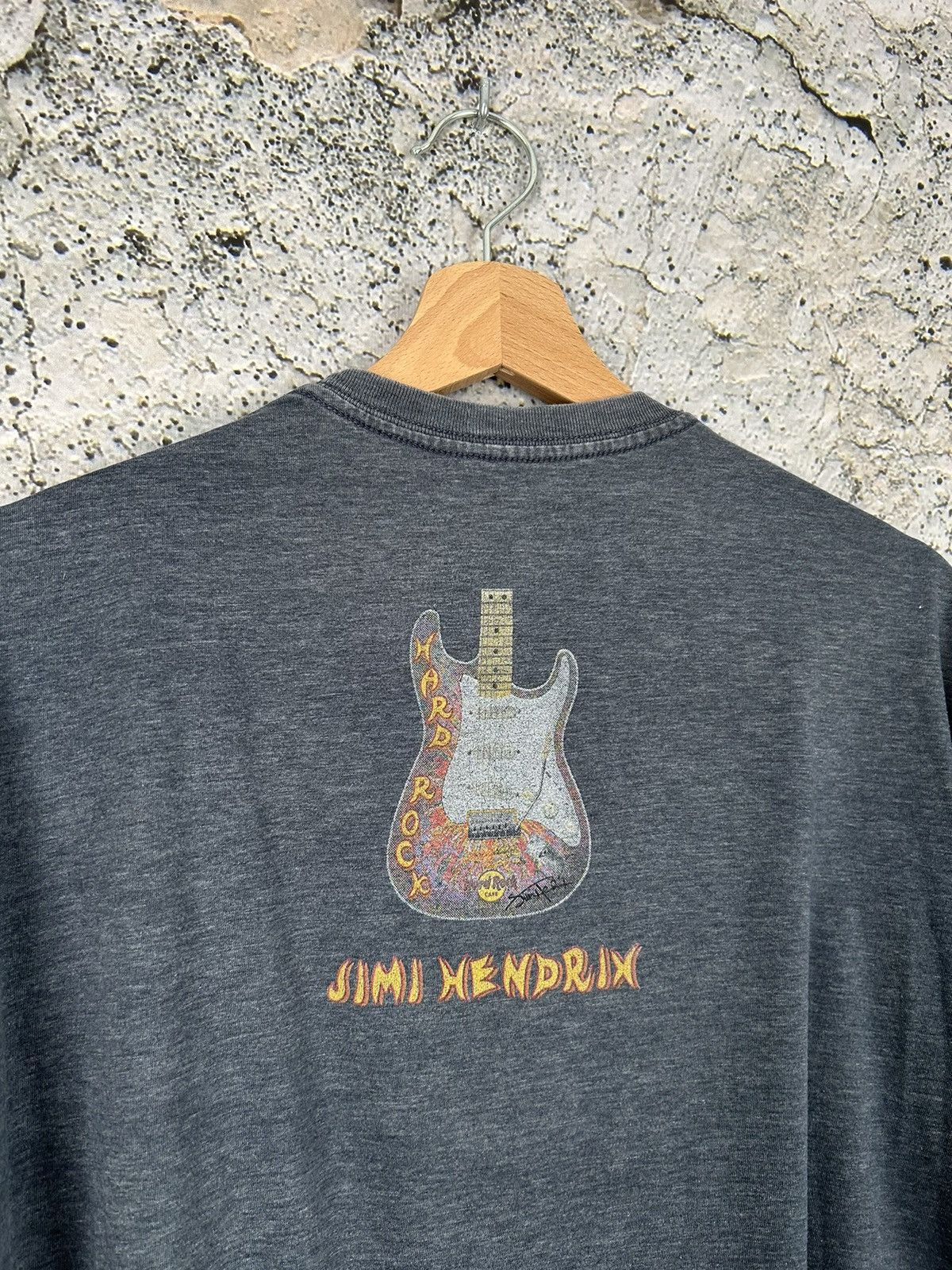 Hard Rock Cafe Vintage Hard Rock Cafe Jimi Hendrix Las Vegas 90s 00s Size US XL / EU 56 / 4 - 4 Thumbnail