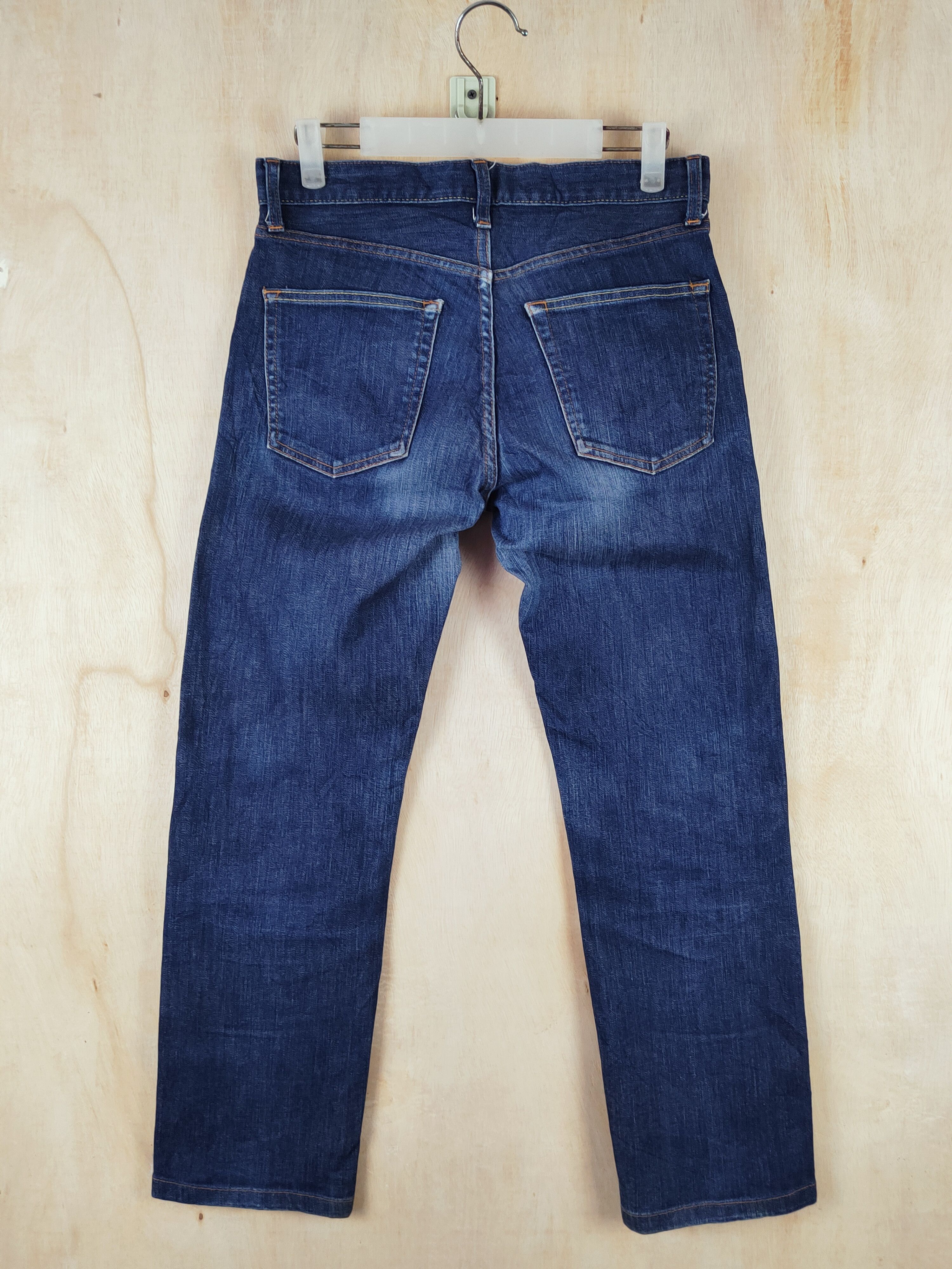 Japanese Brand g/denim Blue Distressed Ripped Jeans #S2649 Size US 30 / EU 46 - 7 Thumbnail