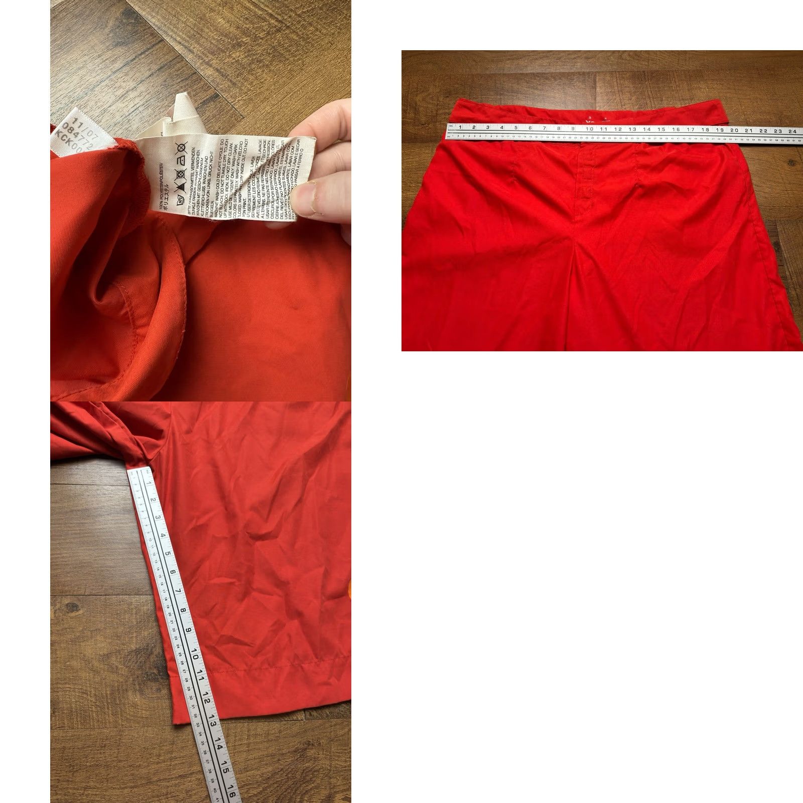 Y-3 Y-3 Yohji Yamamoto Adidas Logo Swim Shorts Trunks RED Men's XL FN5711 Size US 36 / EU 52 - 8 Thumbnail