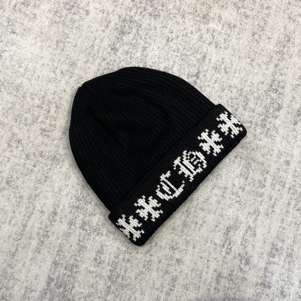 Chrome Hearts Chrome Hearts BIG DADDY cashmere beanie black Size ONE SIZE - 2 Thumbnail