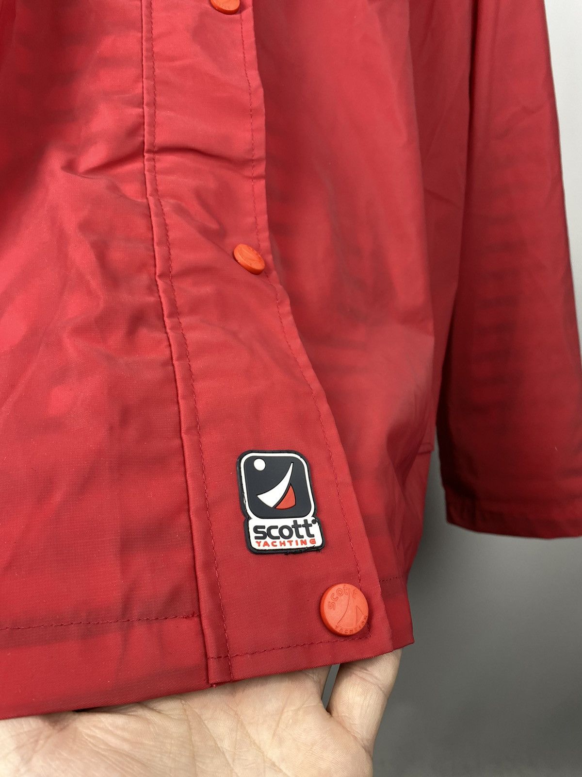 Designer Vintage Usa Scott Yachting Marina 90'S Raincoat Jacket Size US XL / EU 56 / 4 - 5 Thumbnail