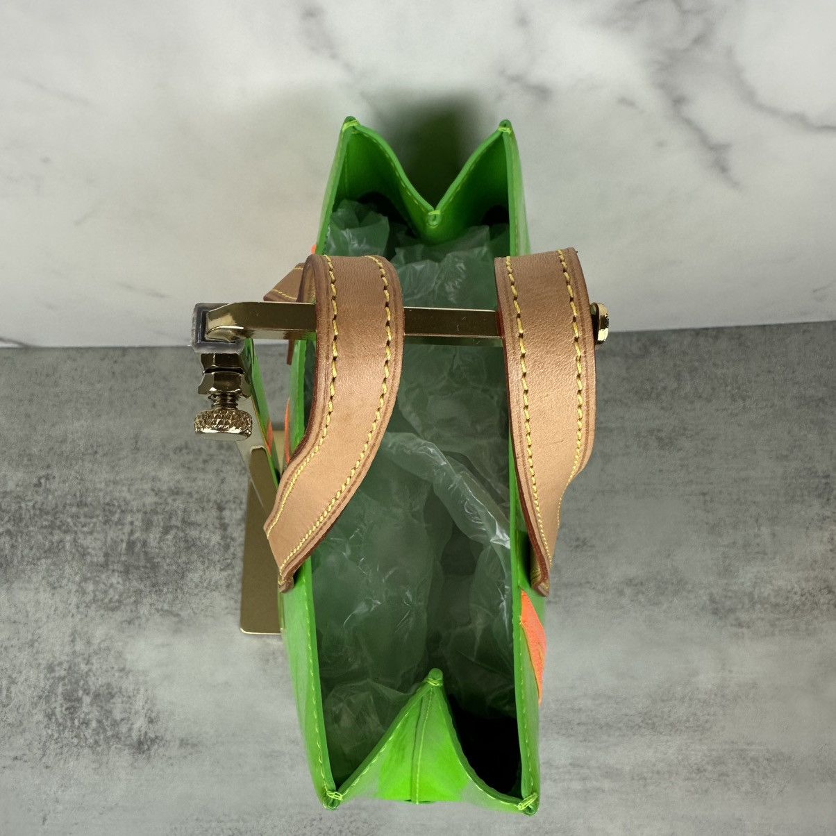 Louis Vuitton Louis Vuitton Green Vernis Reade PM Limited Edition Size ONE SIZE - 11 Thumbnail