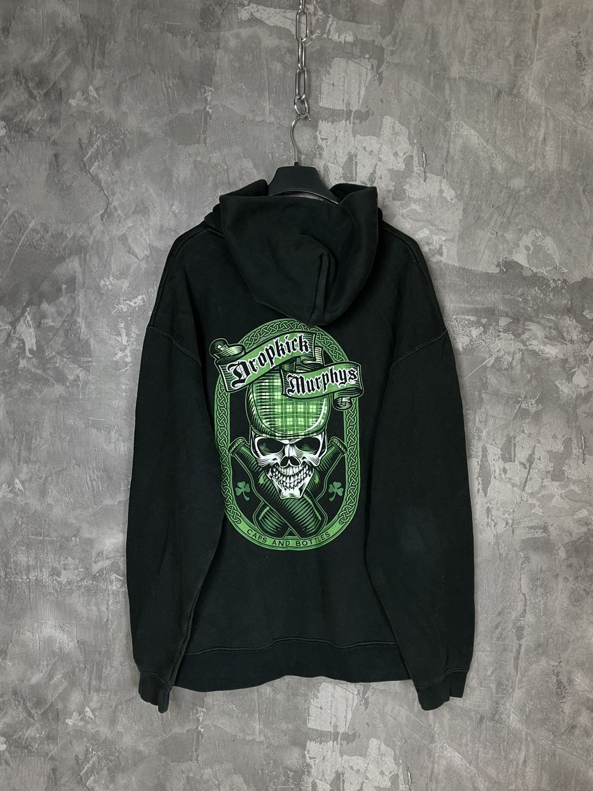 Band Tees × Vintage Vintage Dropkick Murphys Hoodie Washed Boxy Punks Folk Size US L / EU 52-54 / 3 - 1 Thumbnail