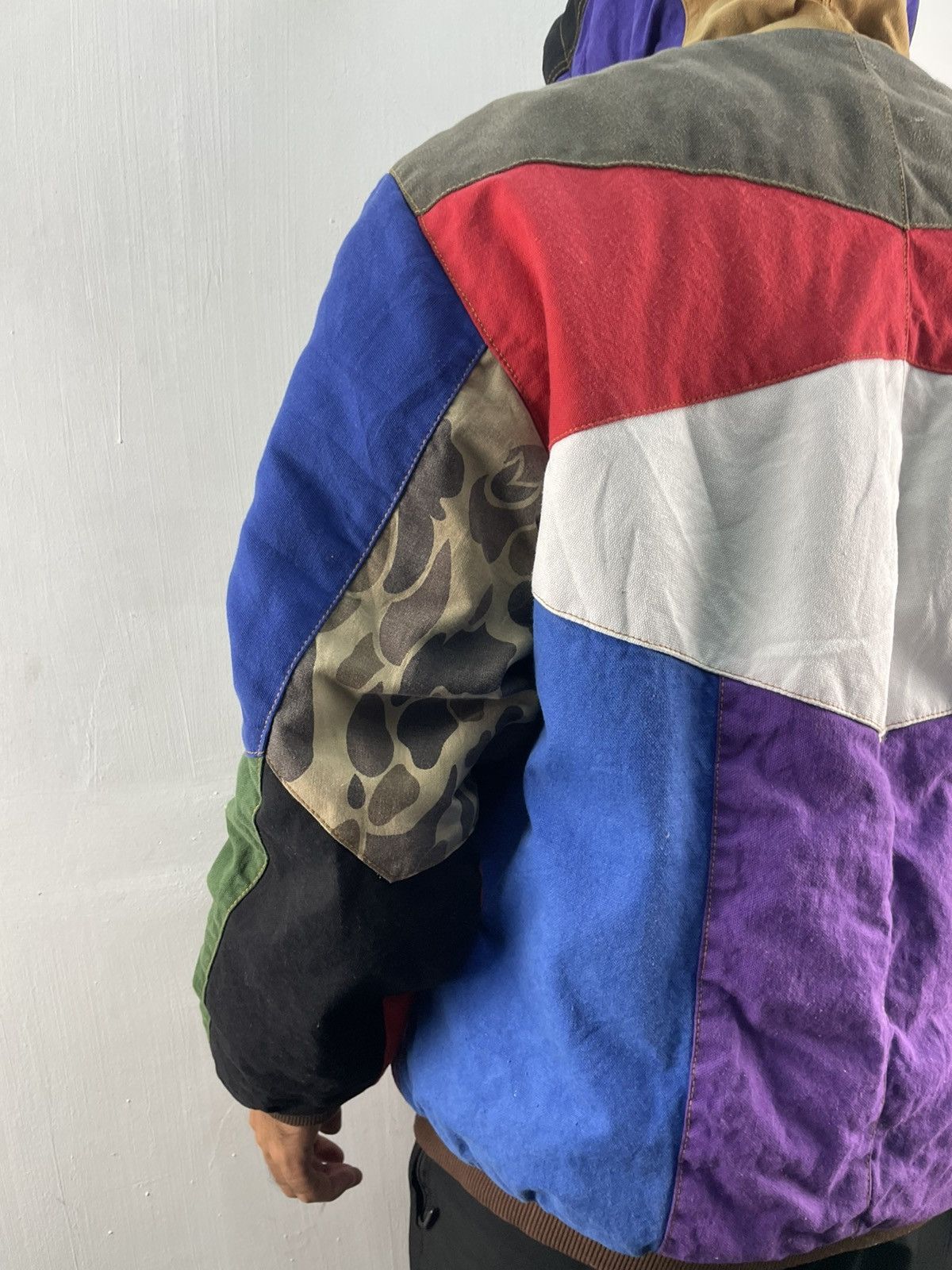 Carhartt Carhartt Reworked Jacket Patchwork Size US XL / EU 56 / 4 - 6 Thumbnail