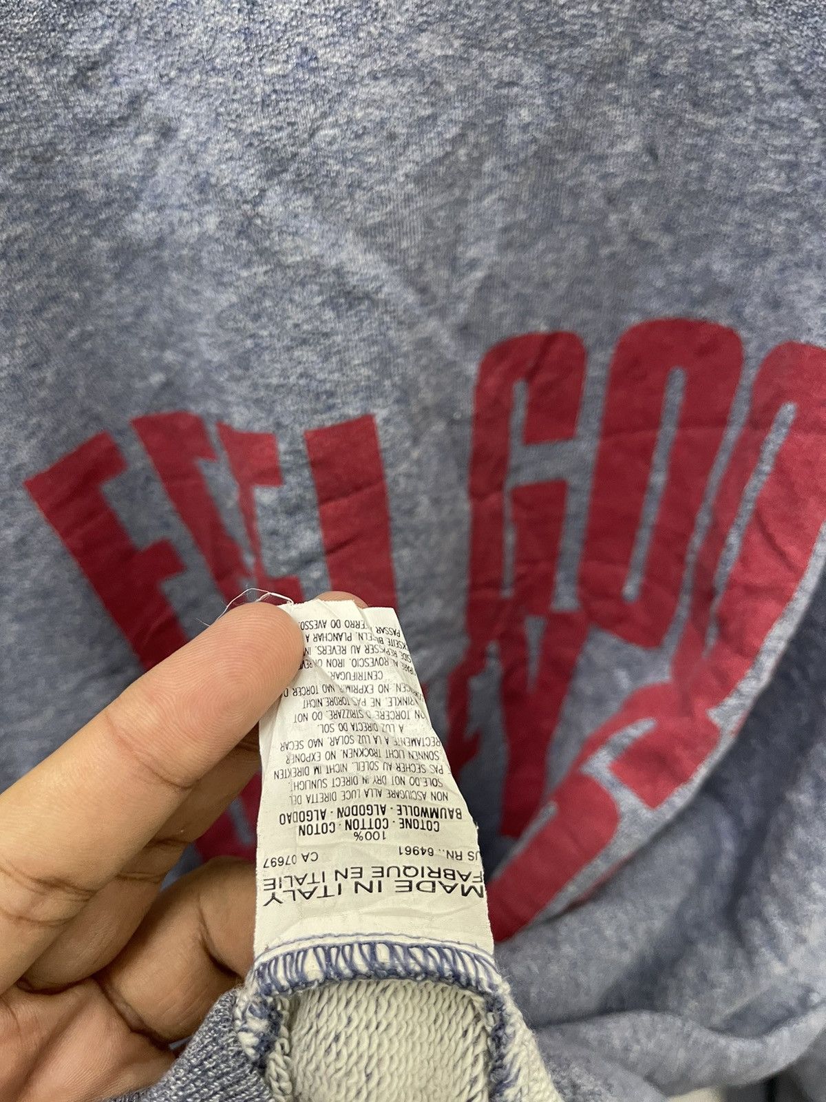 Sisley Rare Vintage SISLEY Feel Good 68 Made in Italy Sweatshirt Size US XL / EU 56 / 4 - 5 Thumbnail