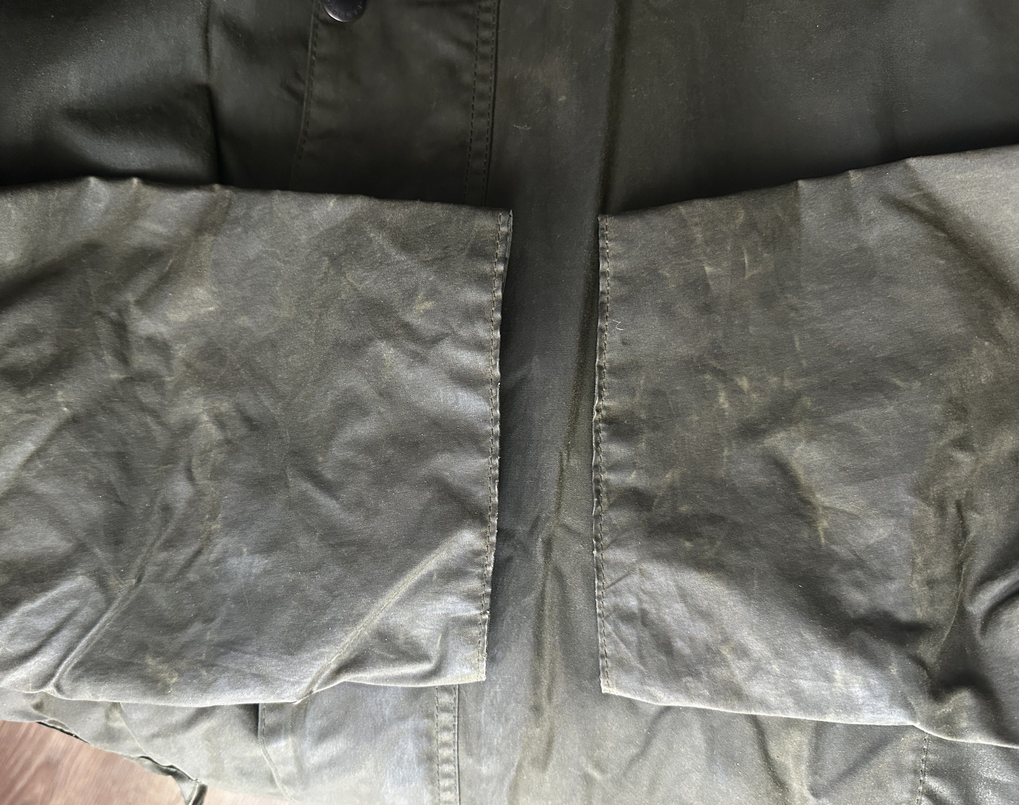 Barbour BARBOUR A200 Border Wax Jacket C46 / 117CM England Vintage Size US XXL / EU 58 / 5 - 20 Thumbnail