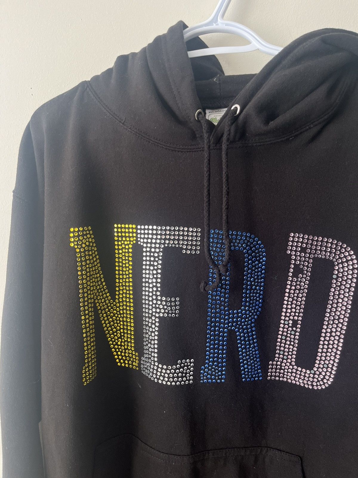 Pharrell 2018 NERD Pharrell Concert Tour Rhinestone Hoodie Size US L / EU 52-54 / 3 - 3 Thumbnail