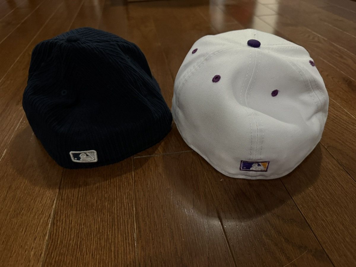 New Era 2 Pack Fitted Hats 7 5/8 Size ONE SIZE - 4 Thumbnail