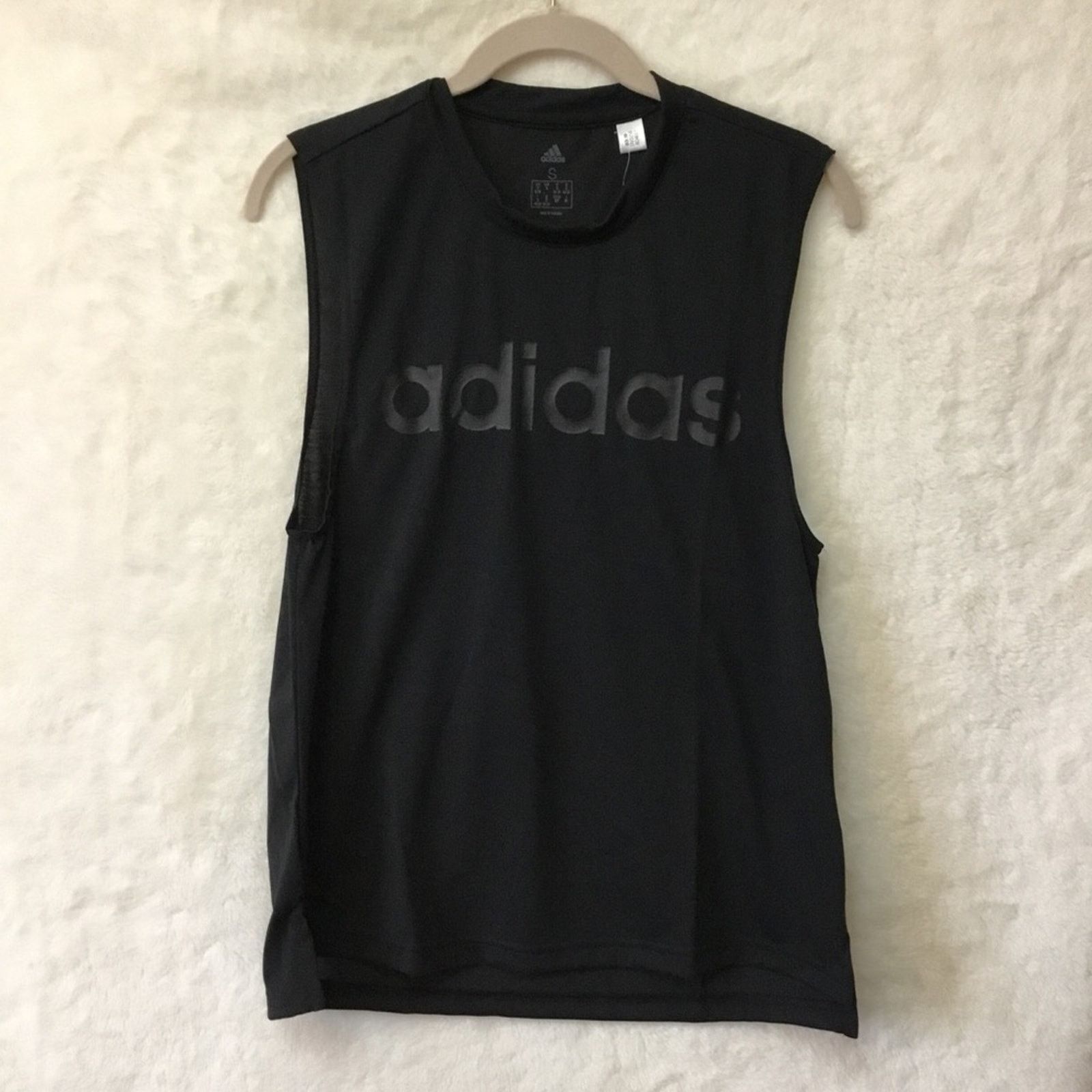 Adidas Adidas Black Dash Tank Top Size S / US 4 / IT 40 - 2 Thumbnail