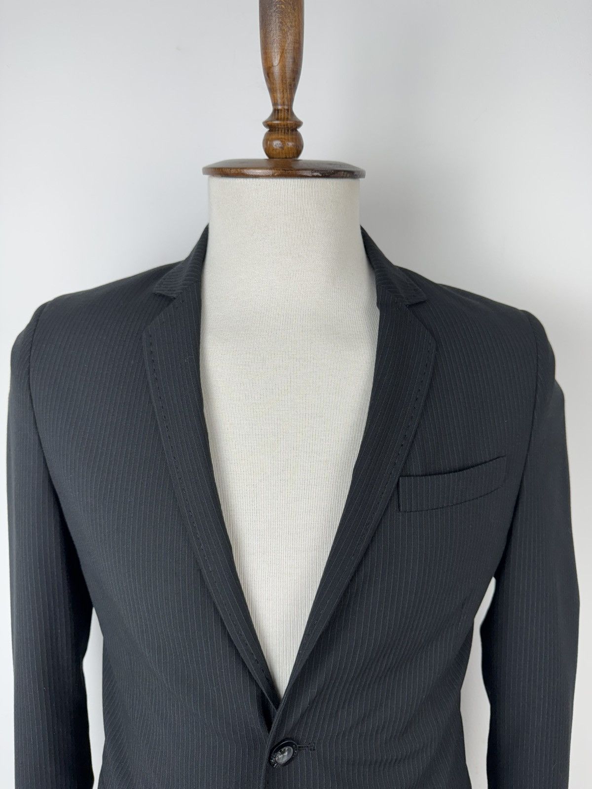 Diesel Diesel Superior Protection Two Piece Striped Blazer size 46 Size 46S - 2 Thumbnail