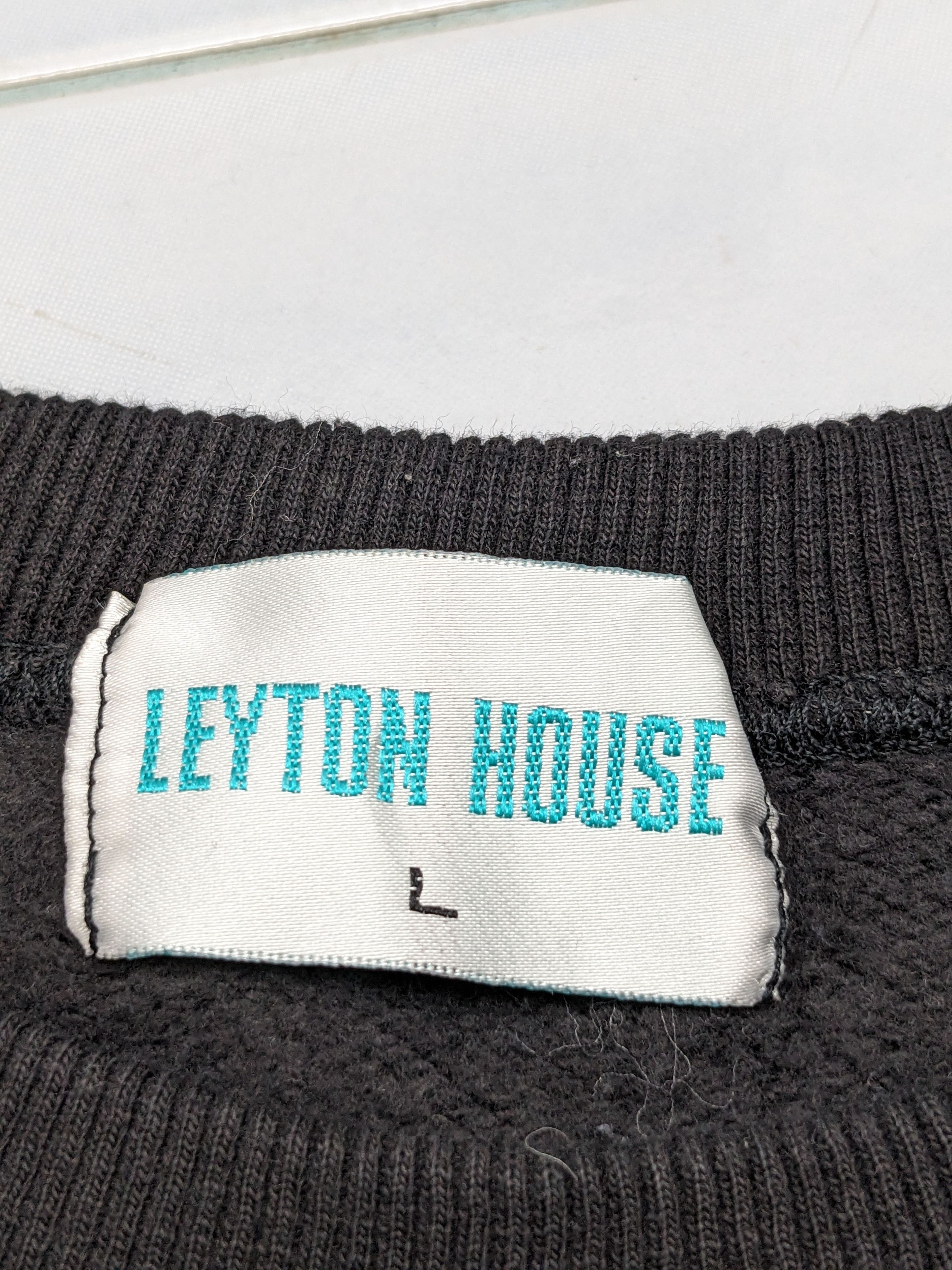 Formula 1 Vintage Leyton House Racing Team Black Crewneck Sweatshirt Size US L / EU 52-54 / 3 - 10 Thumbnail