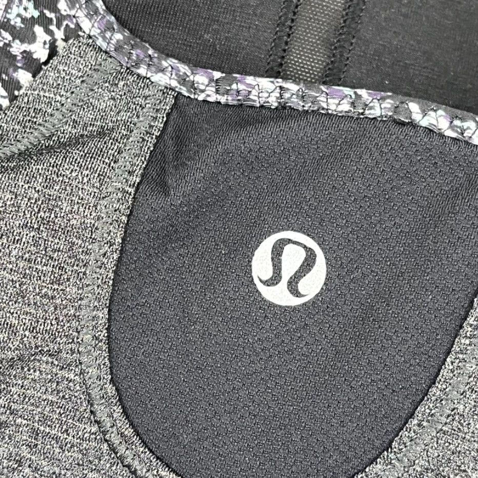 Lululemon Lululemon Tank Womens 8 Adult Gray Built in Bra Support Gym Yoga Athletic Size M / US 6-8 / IT 42-44 - 2 Thumbnail