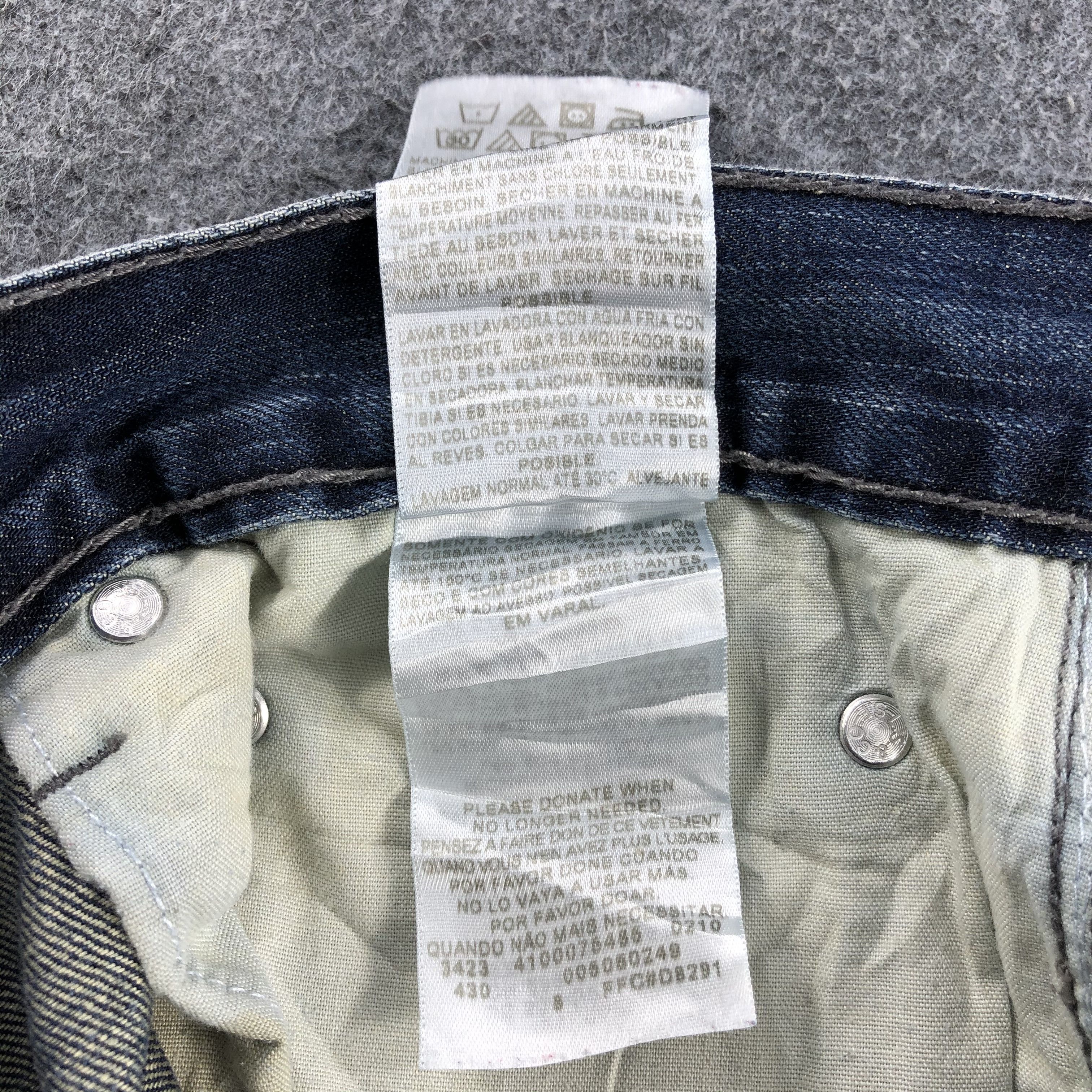 Levi's × Vintage Vintage Blue Levis 505 Jeans-JM1256 Size US 34 / EU 50 - 11 Thumbnail