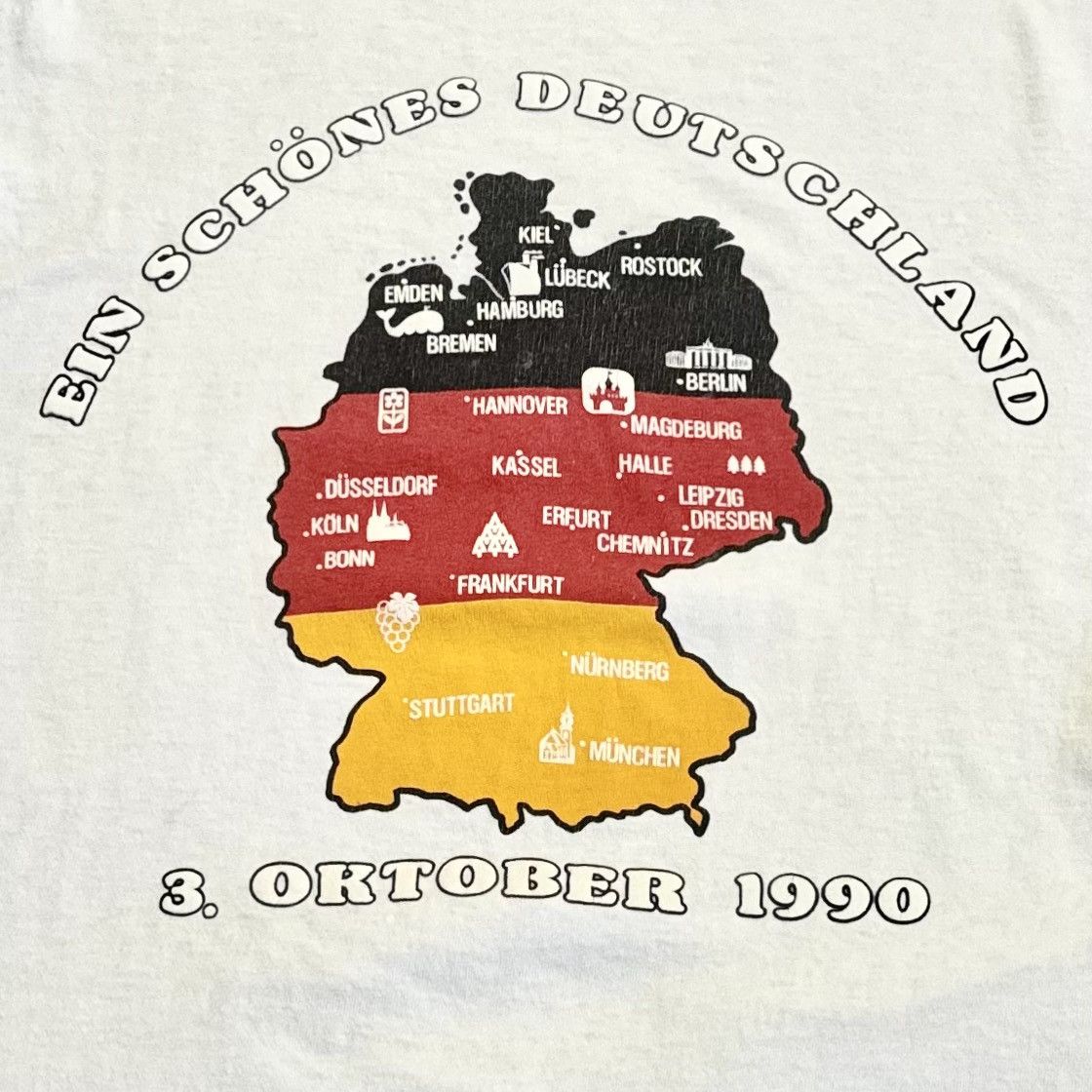 Vintage VINTAGE 1990 BERLIN WALL TEE! Size US L / EU 52-54 / 3 - 1 Thumbnail