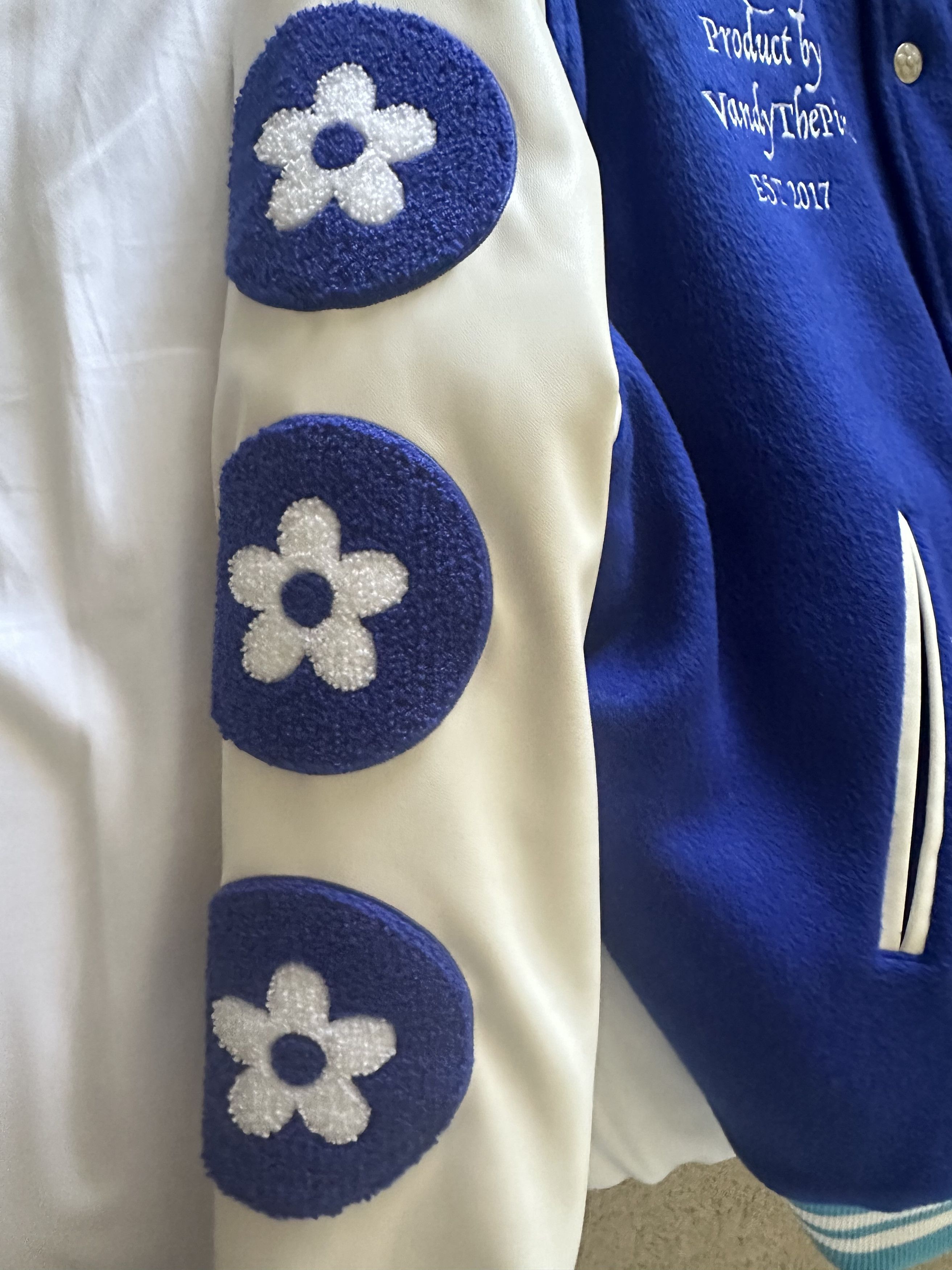 Vandy The Pink Vandy The Pink X Doraemon Varsity Jacket Size US L / EU 52-54 / 3 - 7 Thumbnail
