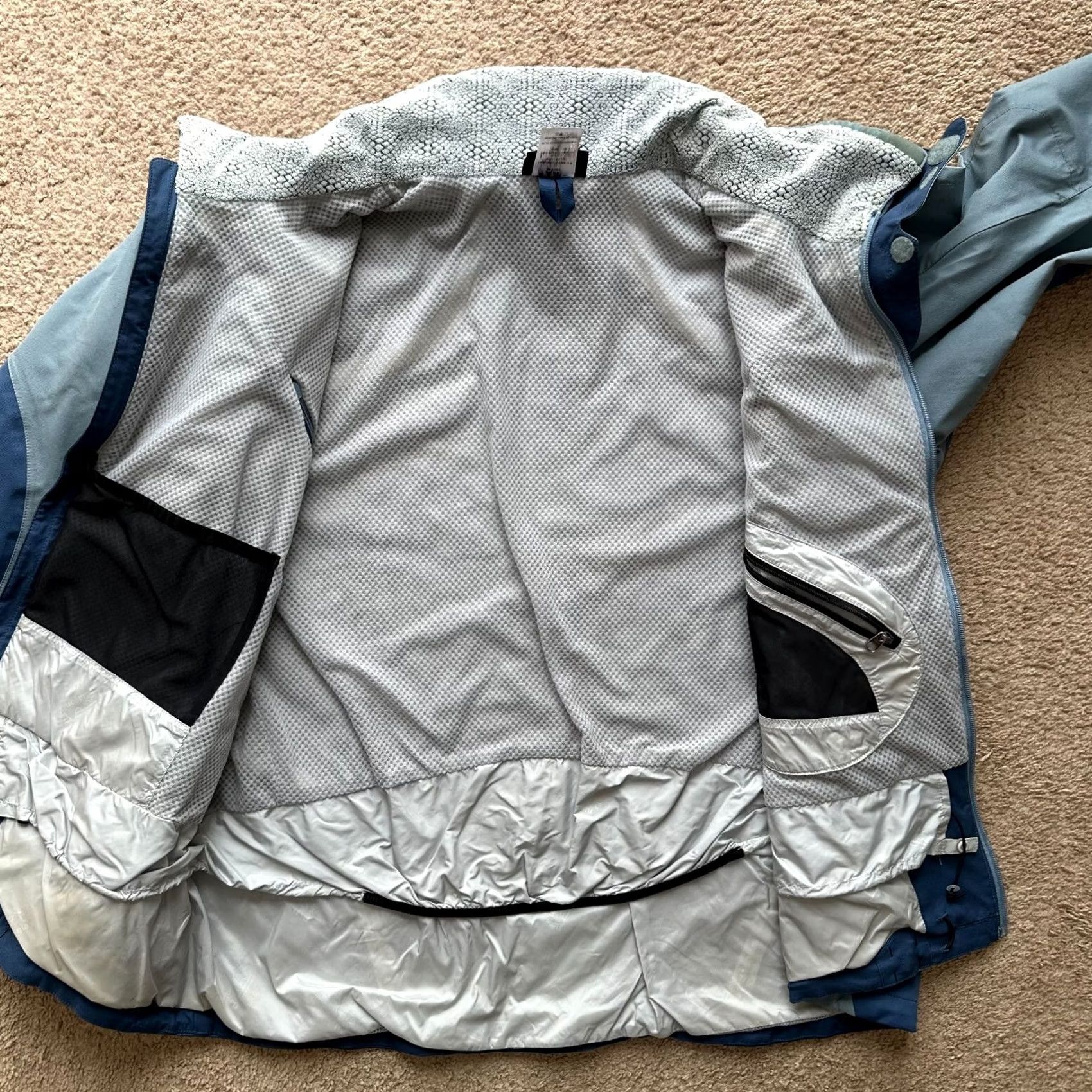 Patagonia Patagonia Jacket Mens Large Full Zip Blue Ski Snowboard Mock Neck *Stains* Size US L / EU 52-54 / 3 - 4 Thumbnail
