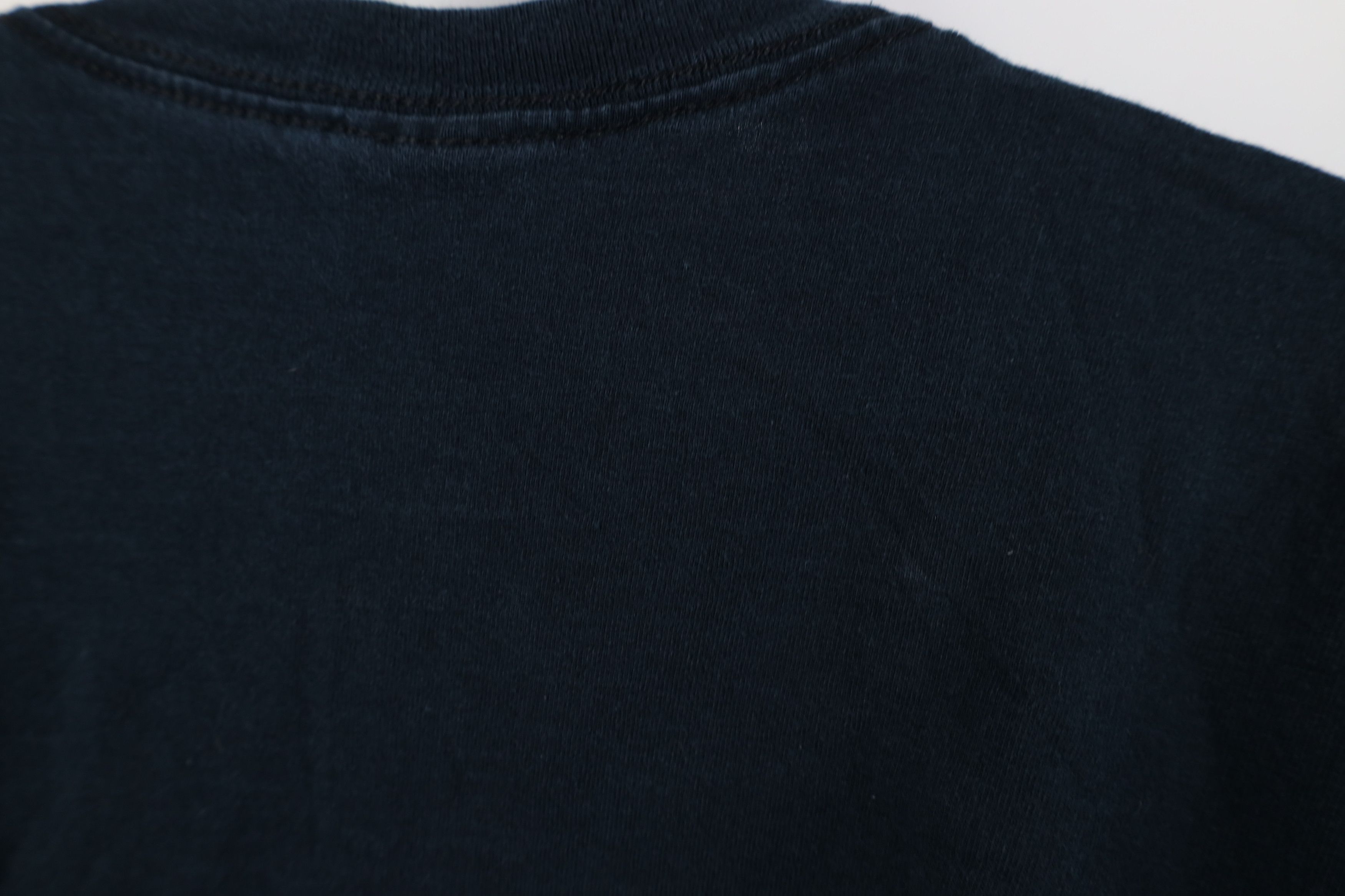 Vintage Vintage 90s Y2K Streetwear Blank Heavy Cotton T-Shirt Black Size US XXL / EU 58 / 5 - 11 Thumbnail