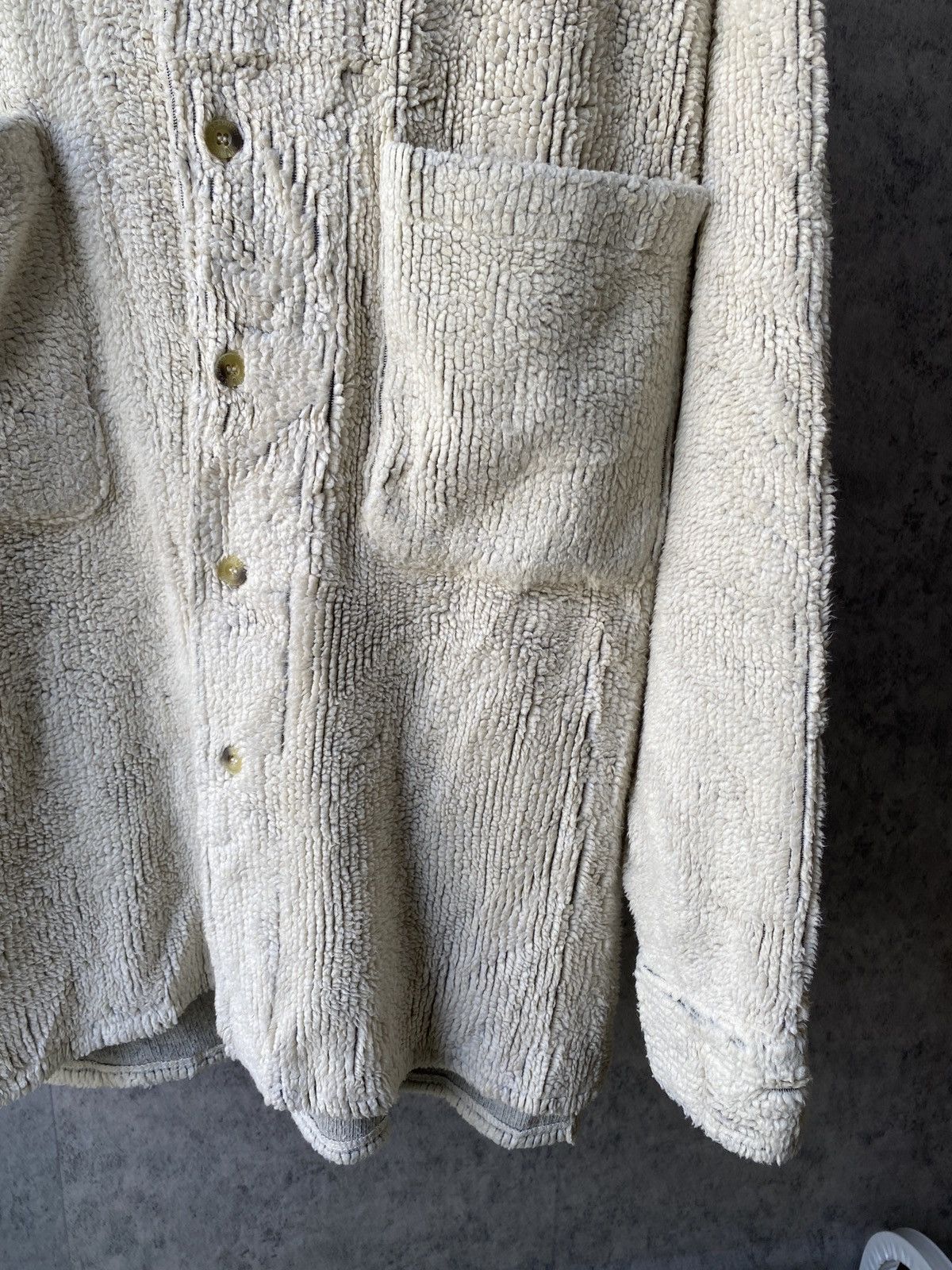 Gramicci Vintage 90s Gramici Deep Pile Design Fleece Shirt Size US M / EU 48-50 / 2 - 5 Thumbnail