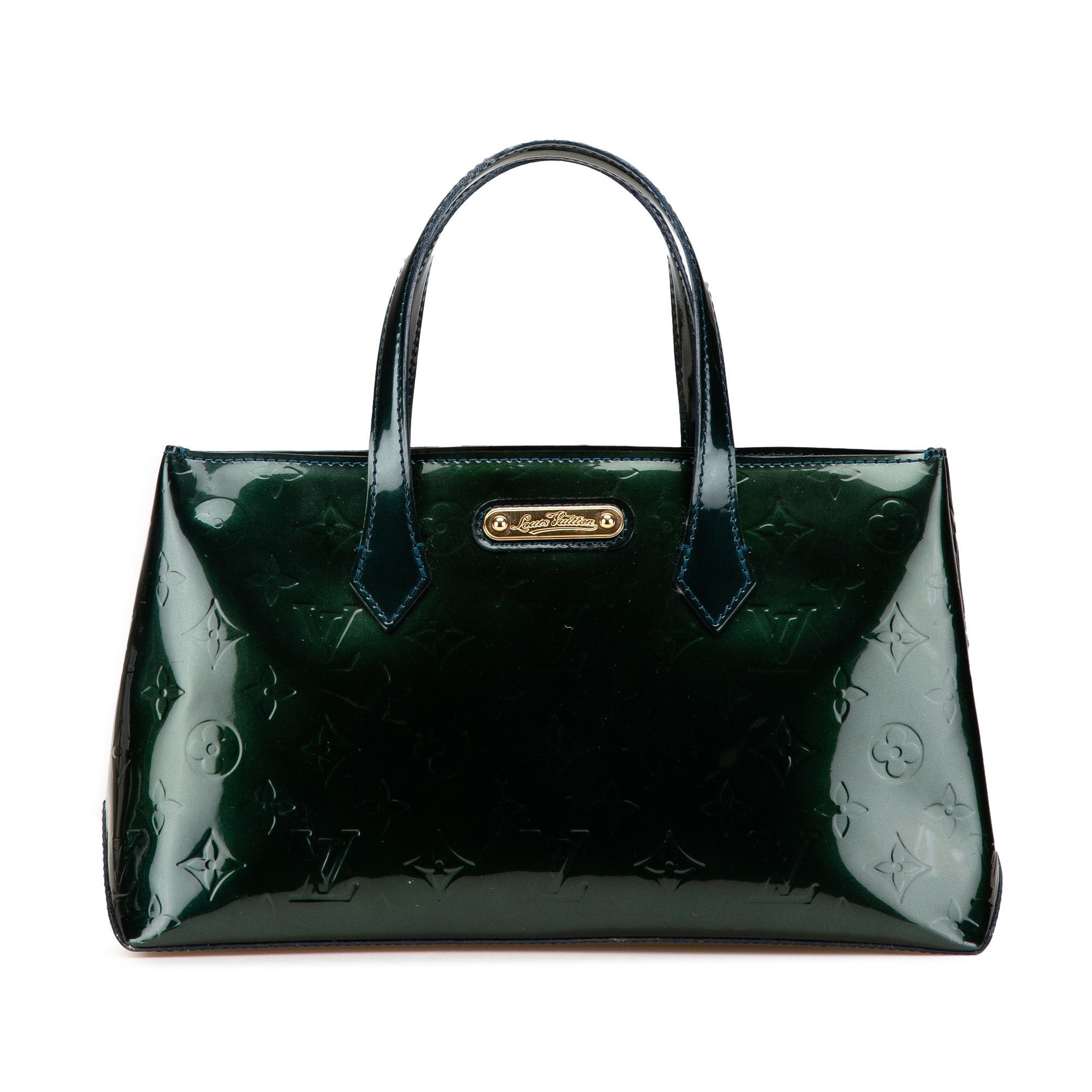 Louis Vuitton Louis Vuitton Monogram Vernis Wilshire PM Green Size ONE SIZE - 1 Thumbnail