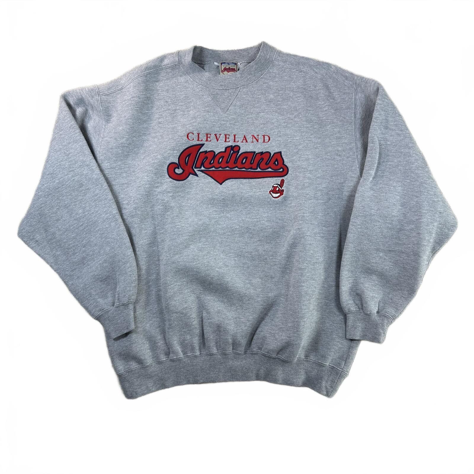 MLB Vintage Cleveland Indians MLB Crewneck Sweatshirt L Size US L / EU 52-54 / 3 - 1 Thumbnail