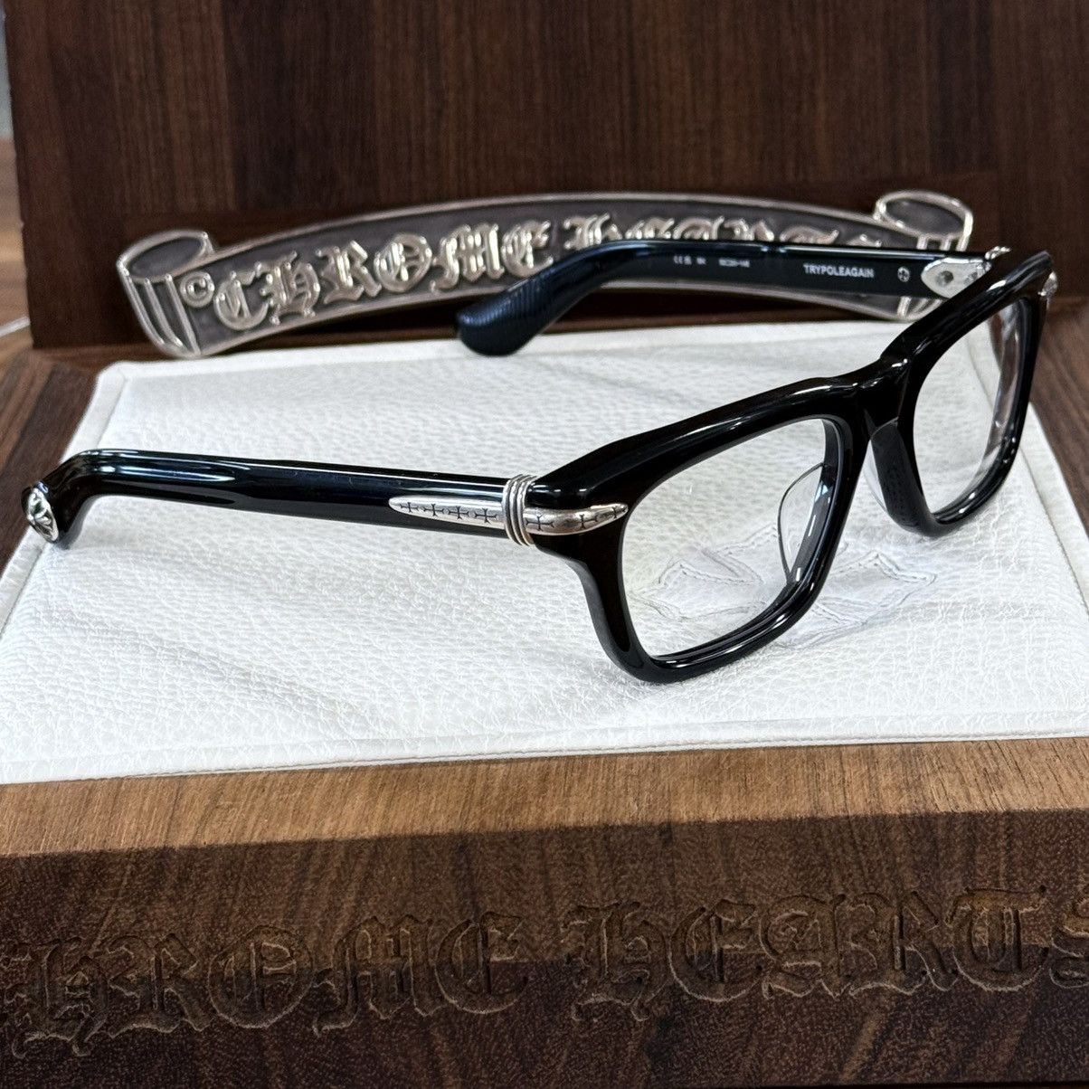 Chrome Hearts Chrome Hearts TRYPOLEAGAIN Glasses Size ONE SIZE - 4 Thumbnail