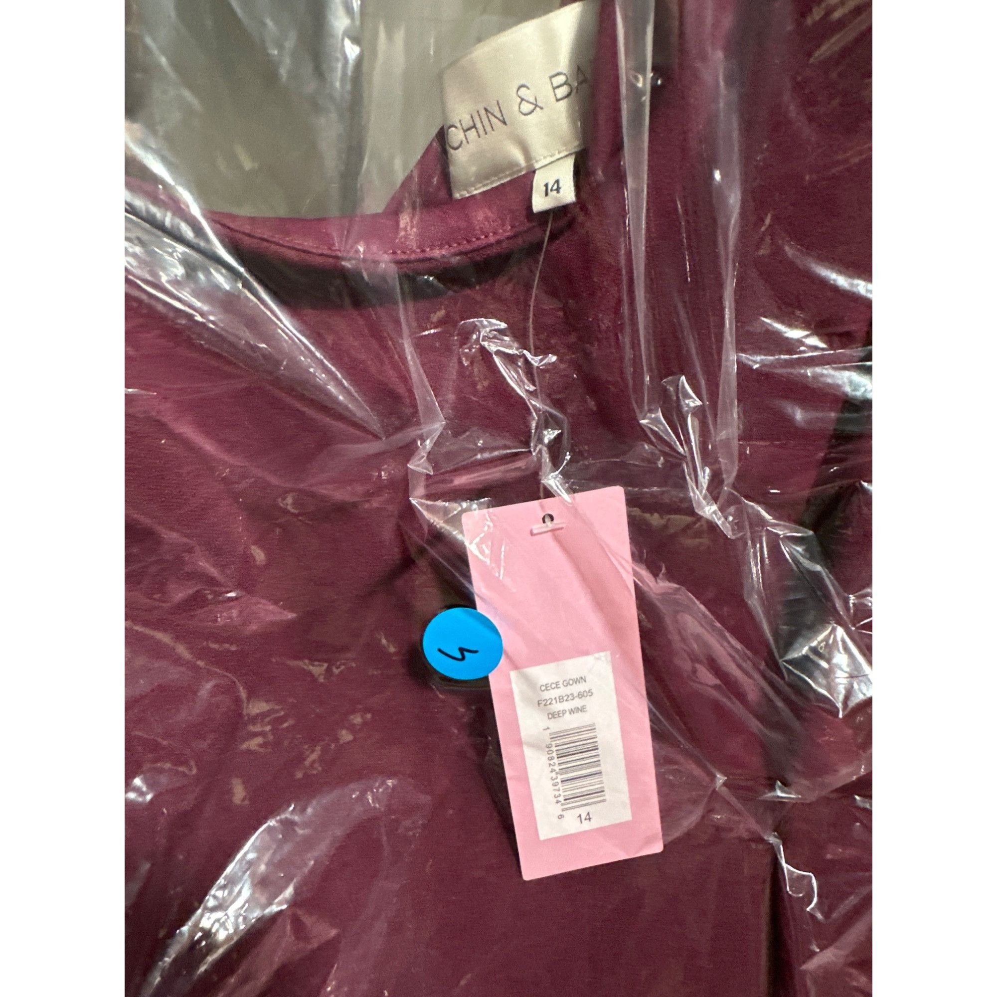 Sachin & Babi Sachin & Babi Cece One-Shoulder Gown Floor-Length Sleeveless Size XL / US 12-14 / IT 48-50 - 9 Thumbnail
