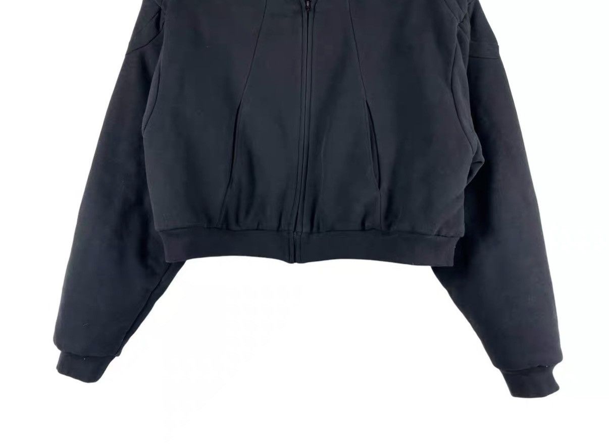 FAR FROM WHAT Far Archive Padded Shoulder Cropped Wide Hooded Jacket J31 Size US S / EU 44-46 / 1 - 4 Thumbnail