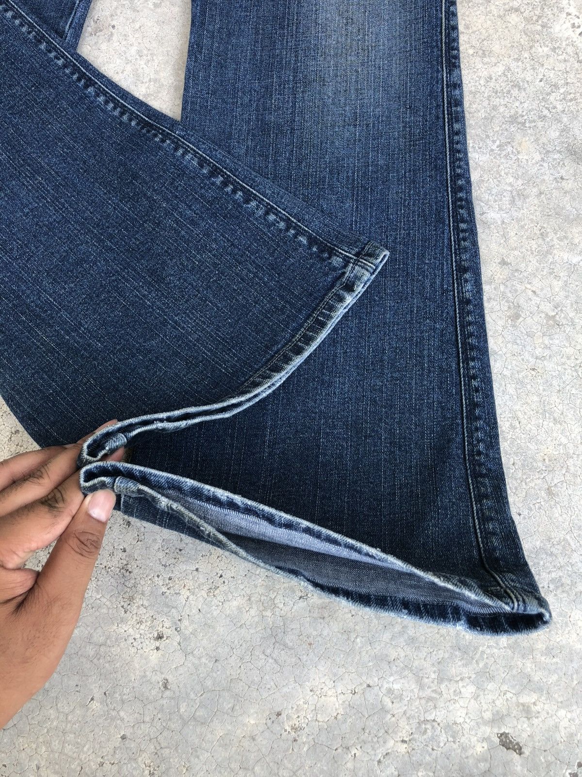 If Six Was Nine Japanese Diesel Flared Jeans Distressed Jeans Size US 32 / EU 48 - 17 Thumbnail