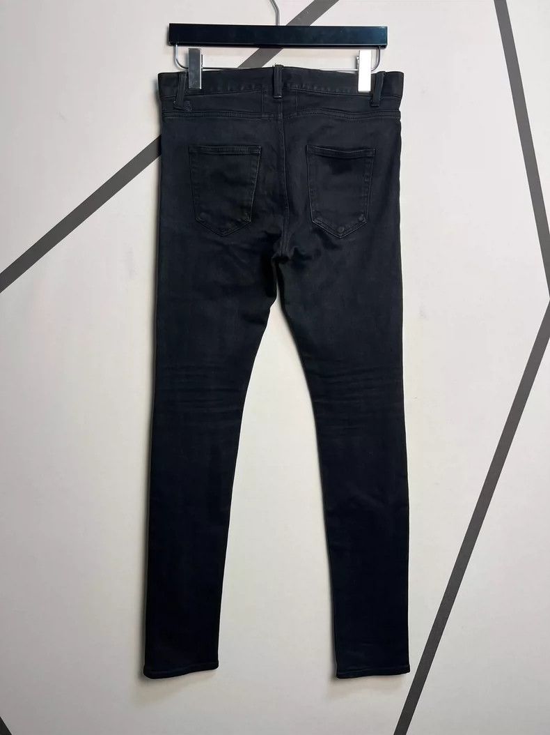 Saint Laurent Paris Saint Laurent Paris Fall/Winter Black Basic Jeans 2505-Next Size US 31 - 2 Thumbnail