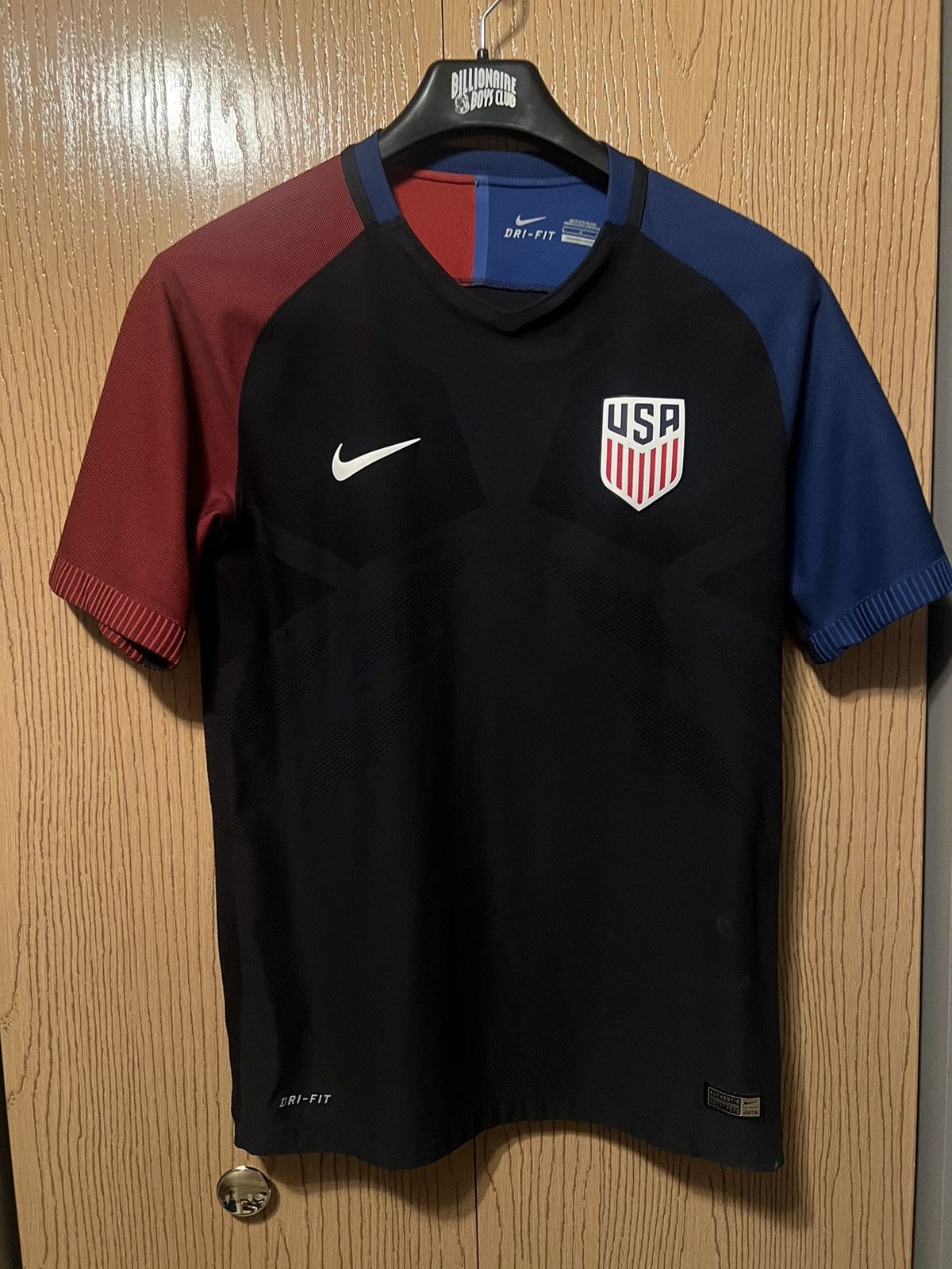 Nike Nike USA 2016 Authentic Black Jersey Sz L Size US L / EU 52-54 / 3 - 1 Thumbnail
