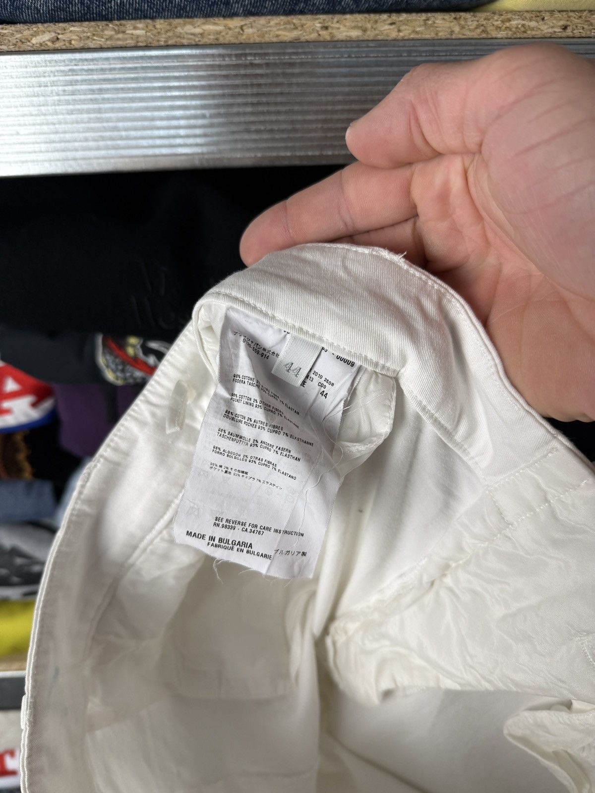 Prada Vintage Prada White Tab casual pants Size 30" / US 8 / IT 44 - 10 Thumbnail