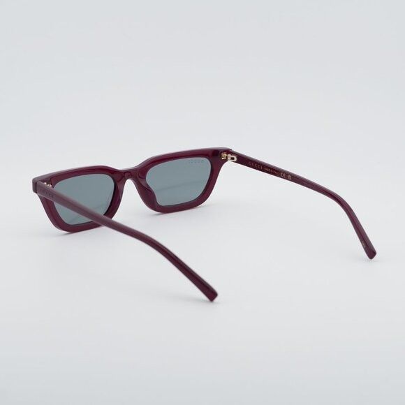 Gucci Gucci GG1944S 003 Sunglasses Plum Rectangle Frame Size ONE SIZE - 9 Thumbnail