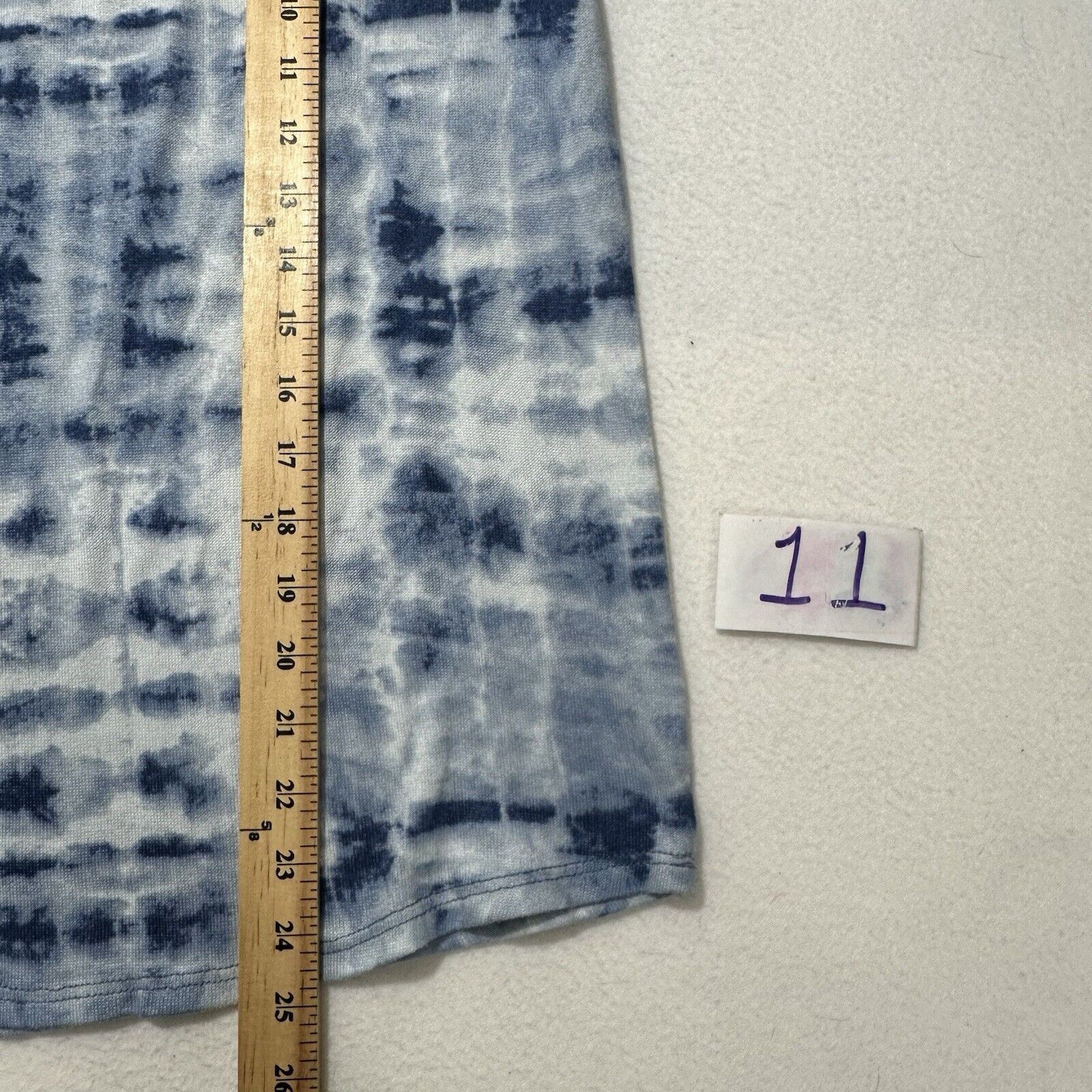 Lucky Brand Lucky Brand XL Blue Pajama Top Short Sleeve Tie-Dye T Shirt Size XL / US 12-14 / IT 48-50 - 8 Thumbnail