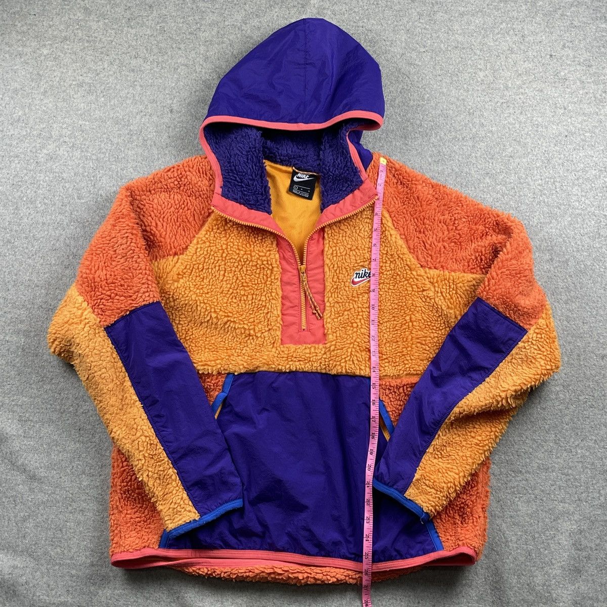Nike Nike Sportswear Half-Zip Sherpa Hoodie Size US L / EU 52-54 / 3 - 17 Thumbnail