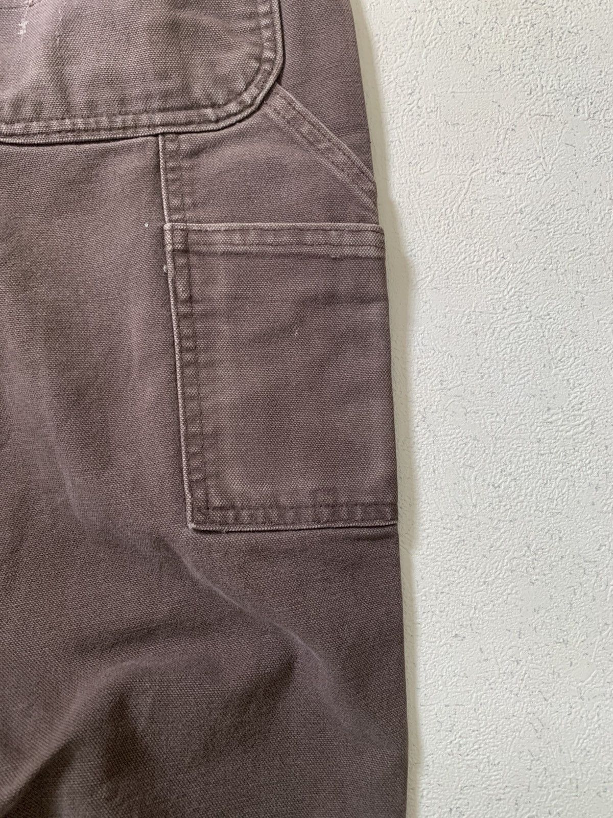 Carhartt Carhartt Duck Canvas Carpenter Dark Brown (B11-DKB) Size US 44 / EU 60 - 3 Thumbnail