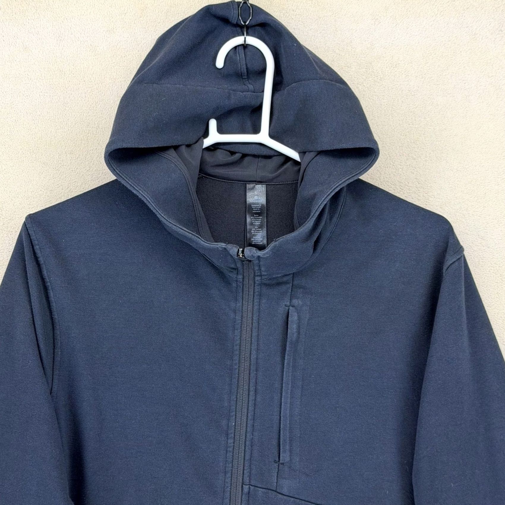 Lululemon Lululemon Mens Full Zip Hoodie City Black Athletic Activewear Jacket Size US L / EU 52-54 / 3 - 2 Thumbnail