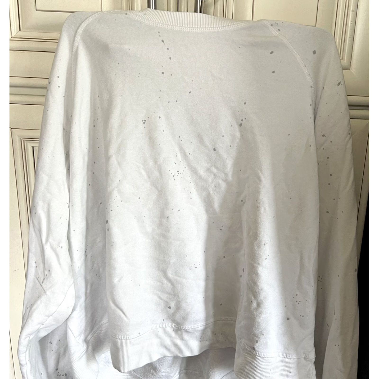 Vintage Electric & Rose Ronan Galaxy Pullover Sweatshirt L White Womens Long Sleeve Size L / US 10 / IT 46 - 3 Thumbnail