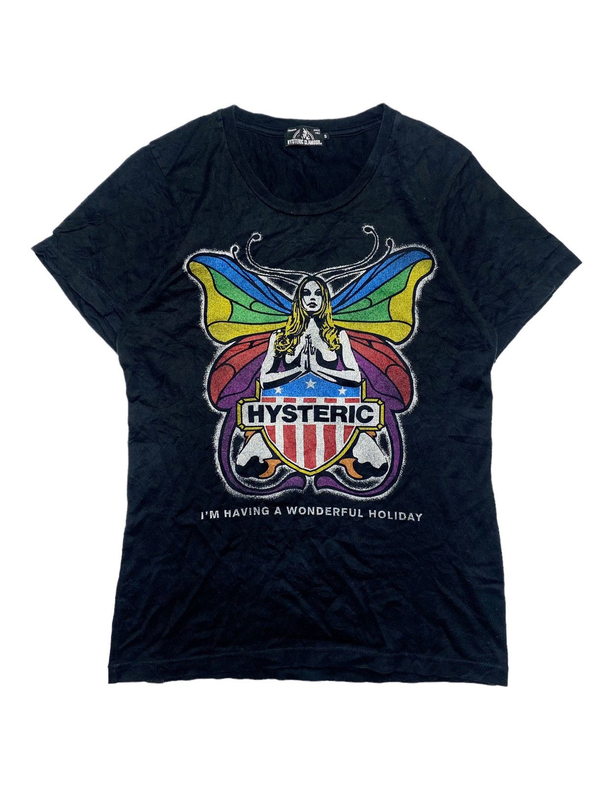 Hysteric Glamour 2000s Hysteric Glamour - Buttefly Girl Top Size S / US 4 / IT 40 - 1 Thumbnail