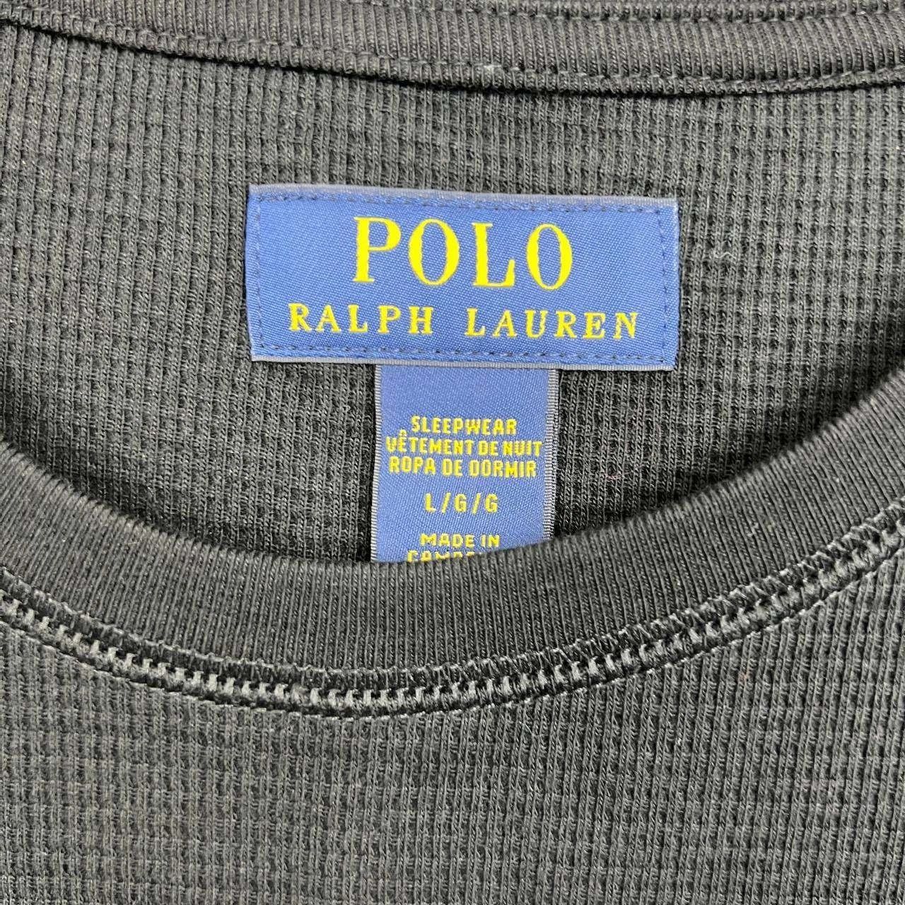 Polo Ralph Lauren Polo Ralph Lauren Shirt Sleepwear Long Sleeve Crew Neck L Size US L / EU 52-54 / 3 - 6 Thumbnail