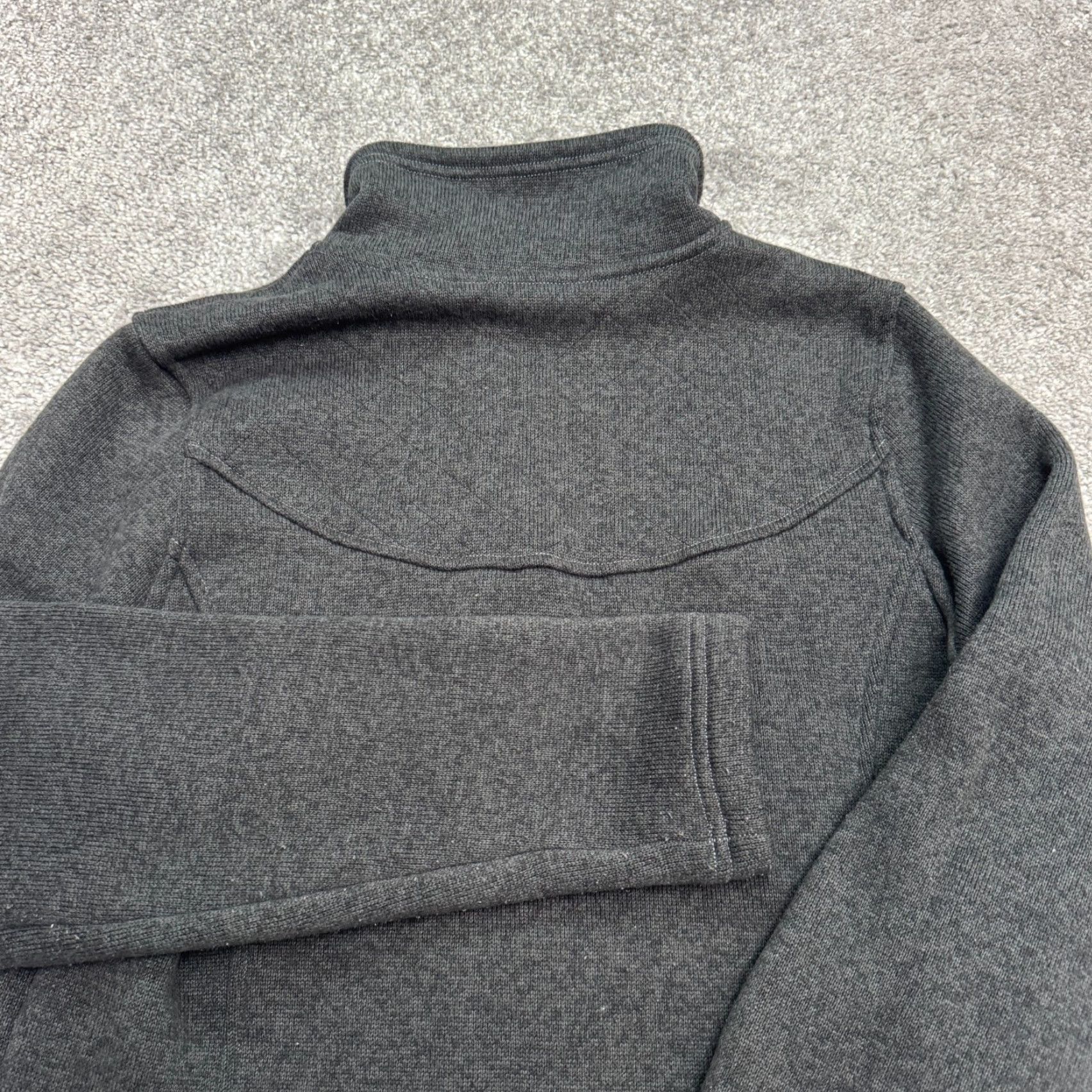 The North Face The North Face Crescent Full Zip Fleece Jacket Womens Large Gray Pockets Outdoor Size L / US 10 / IT 46 - 4 Thumbnail