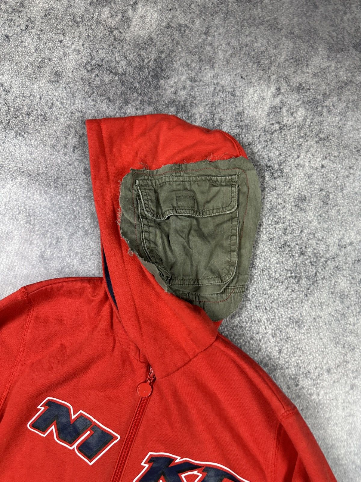 Nike Y2K Custom Nike Zip Up Hoodie Pocket Streetwear Rare Casual Size S / US 4 / IT 40 - 5 Thumbnail