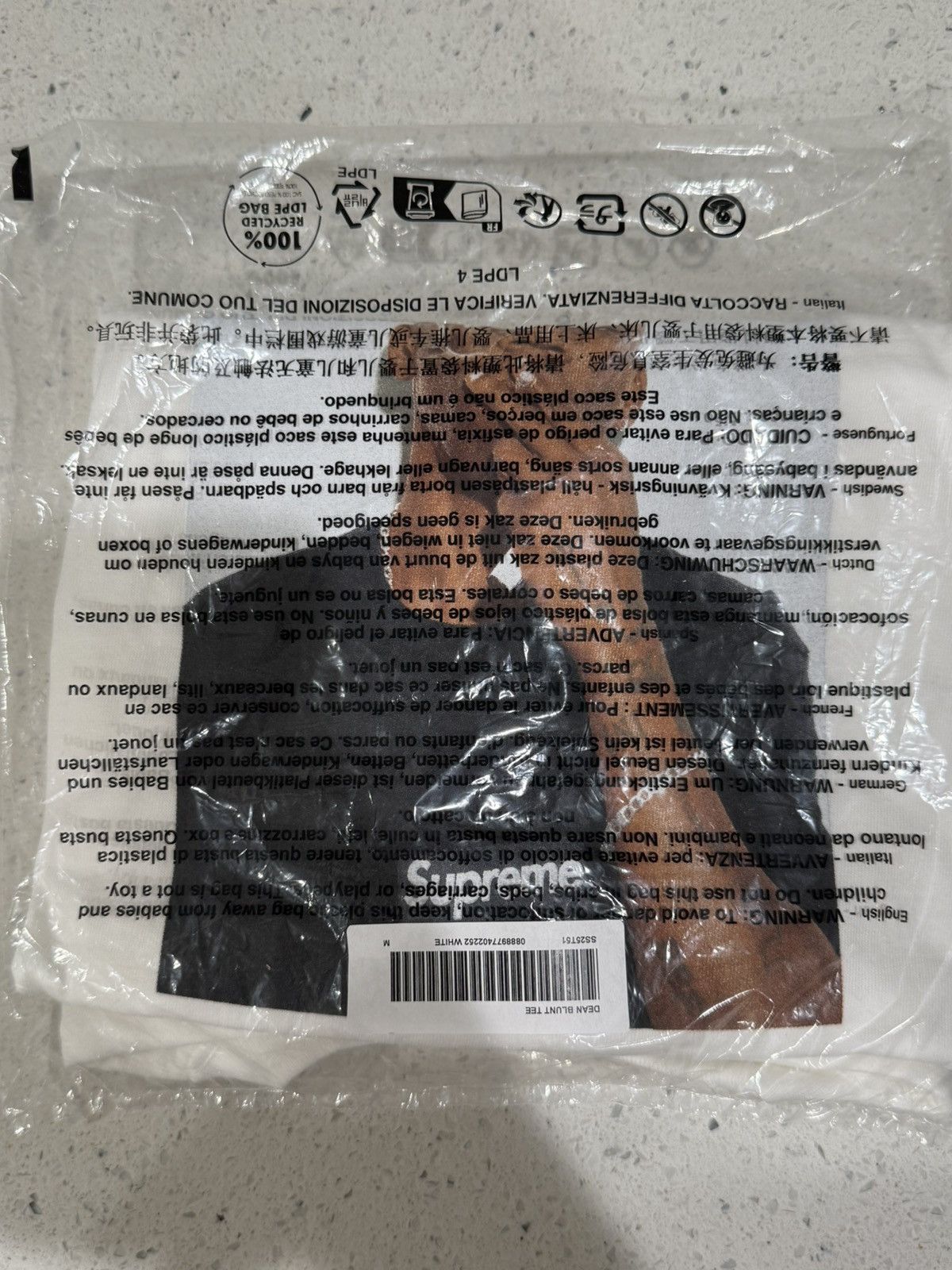 Supreme Dean Blunt Tee Size US M / EU 48-50 / 2 - 1 Thumbnail