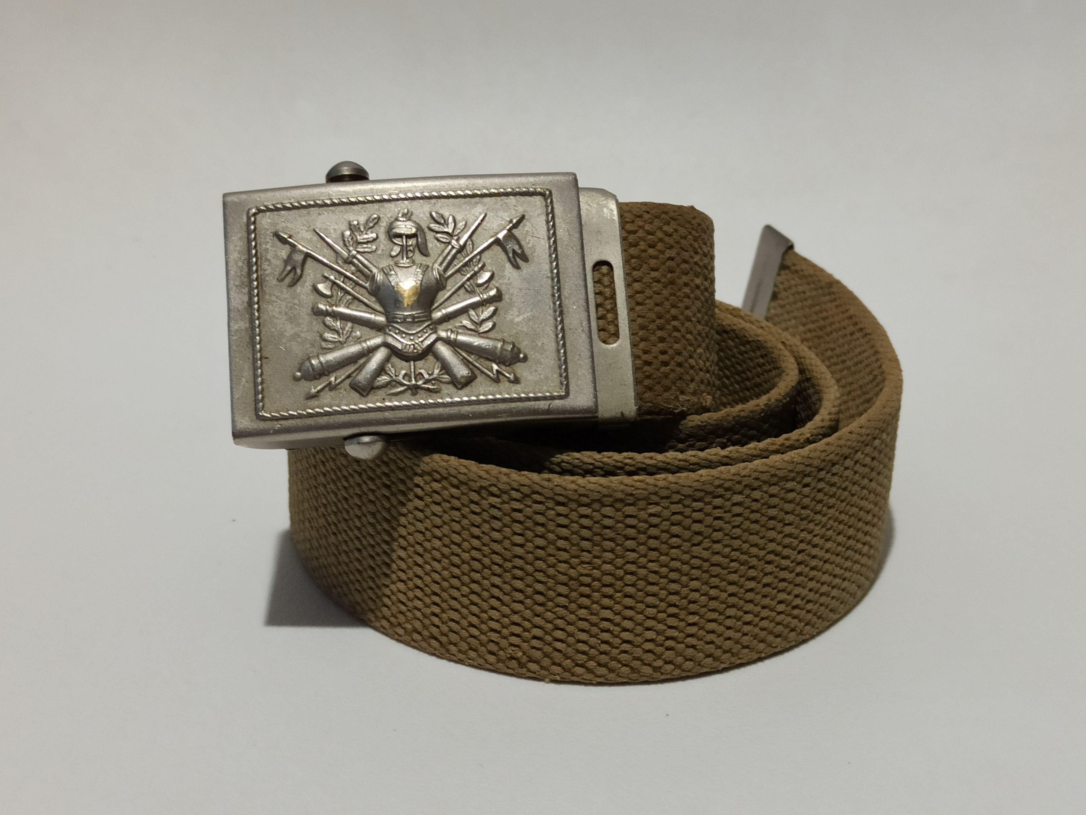 Vintage ITALIAN ARMY VINTAGE BELT Size ONE SIZE - 1 Thumbnail