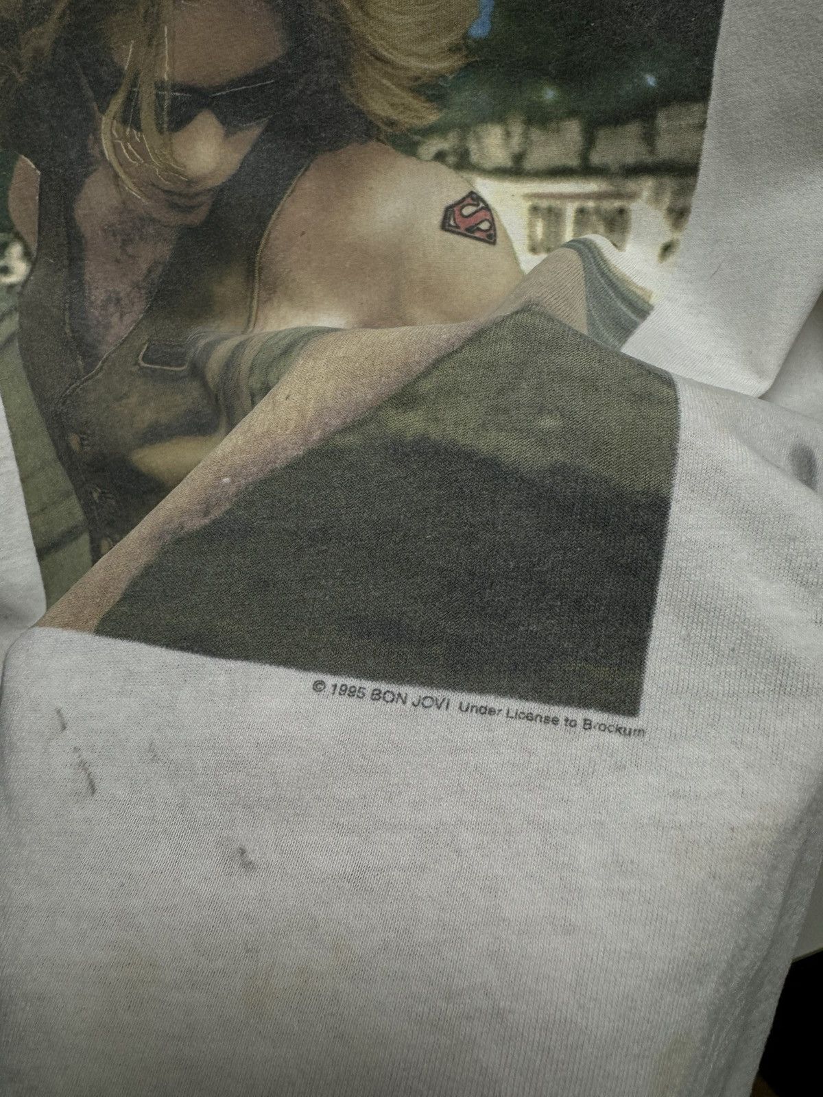 Brockum Bon Jovi Brockum 1995 single t-shirt made in USA L sz Size US L / EU 52-54 / 3 - 5 Thumbnail