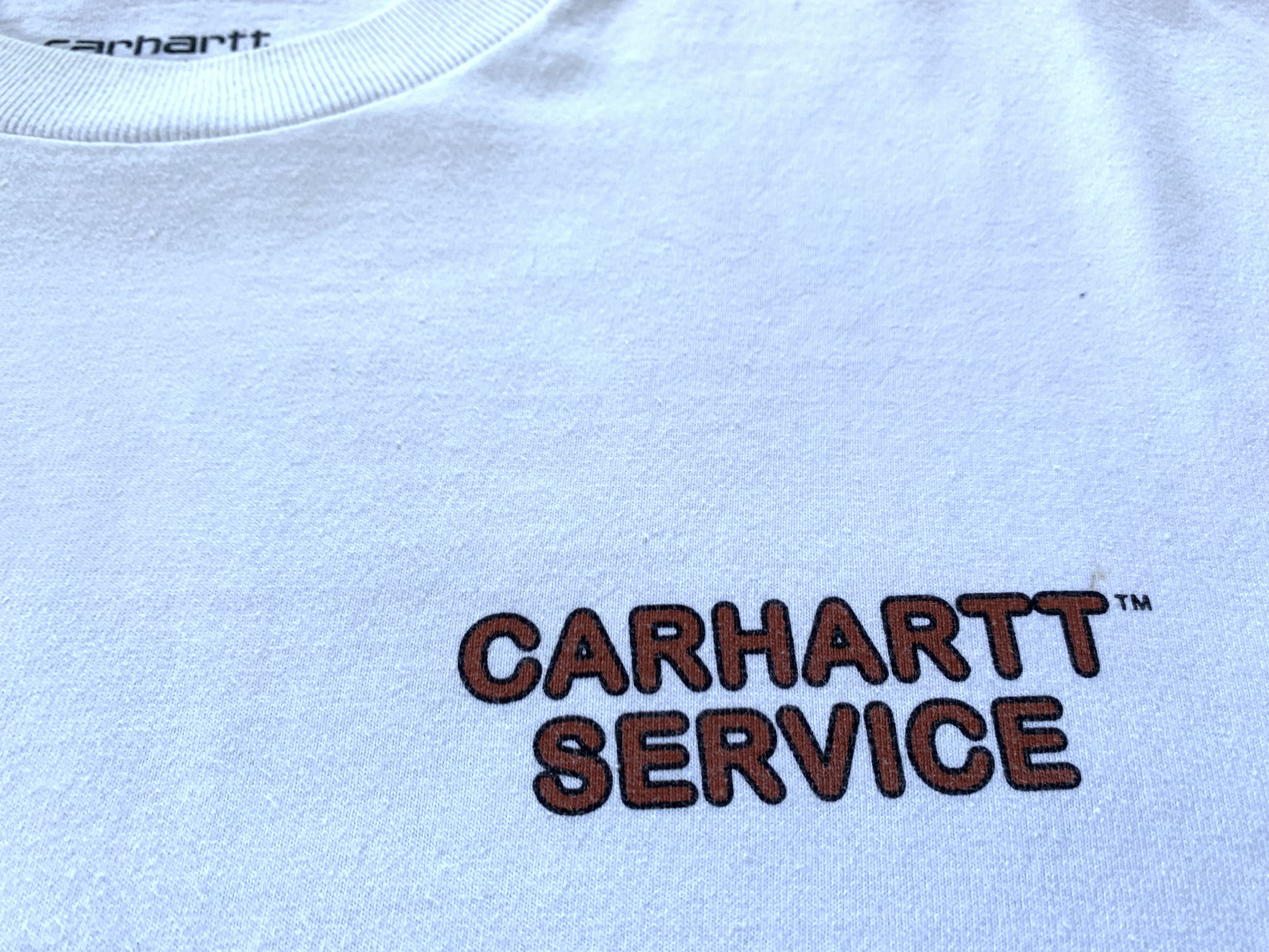 Carhartt × Vintage Vintage Carhartt Service Printed T-Shirt Size US M / EU 48-50 / 2 - 5 Thumbnail